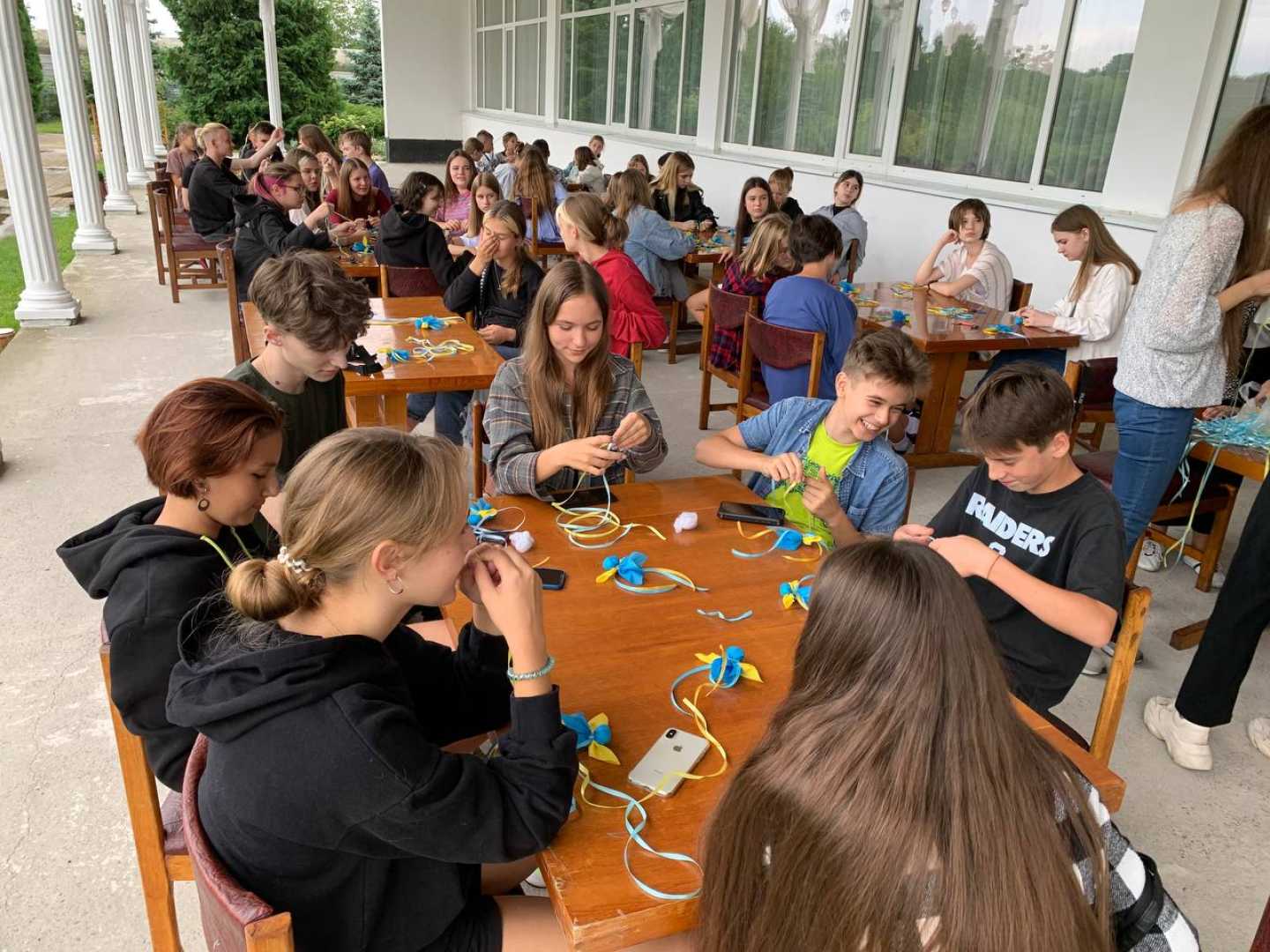 Ukrainian Boy Friendship Summer Camp