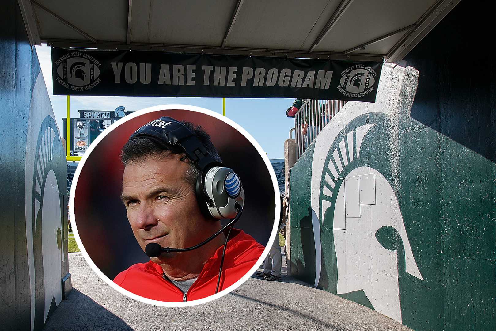 Urban Meyer Michigan State Football