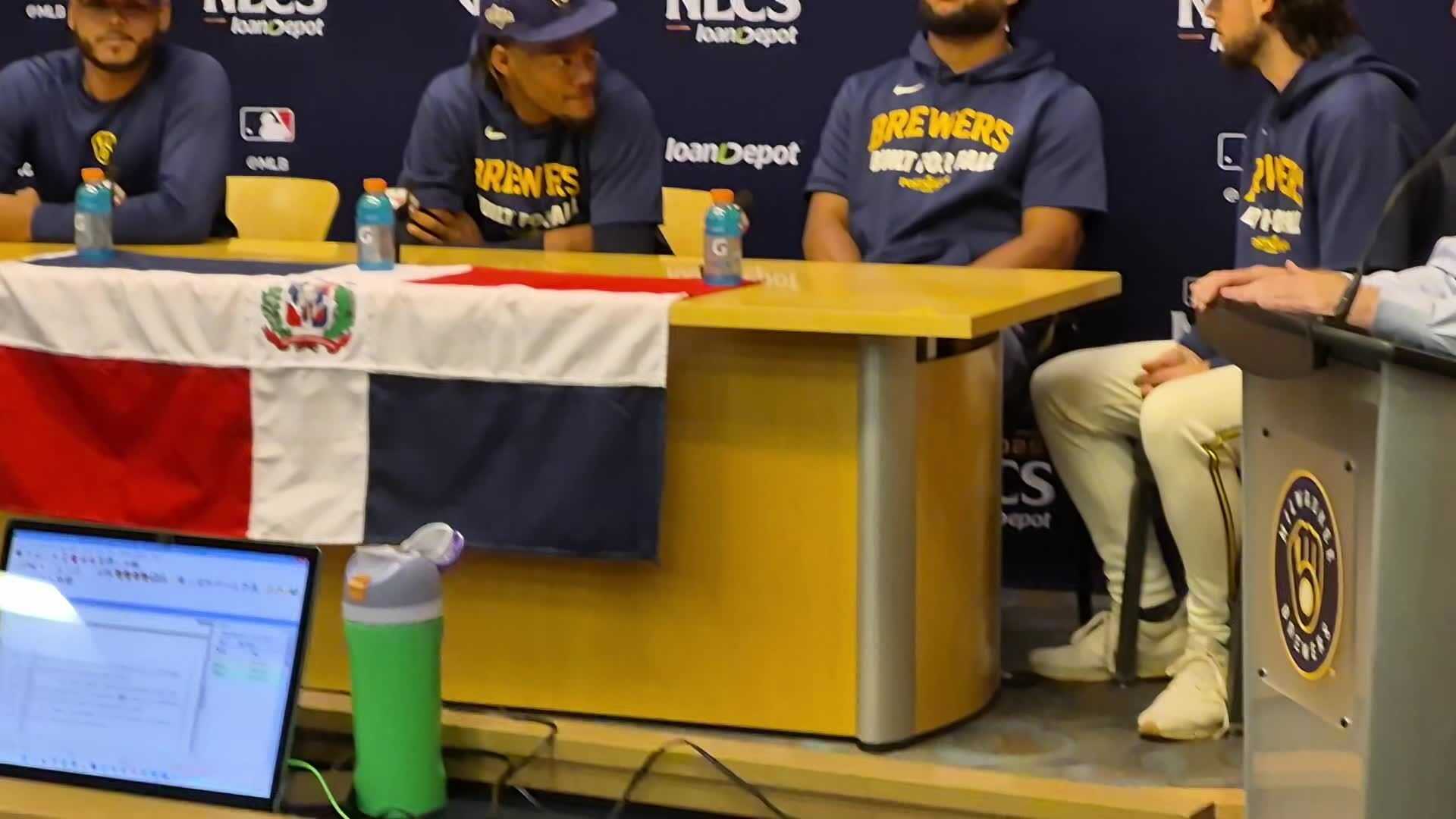 Uribe Dominican Flag Baseball