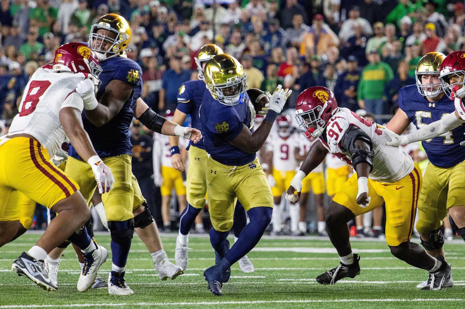 Usc Trojans Notre Dame Football Game