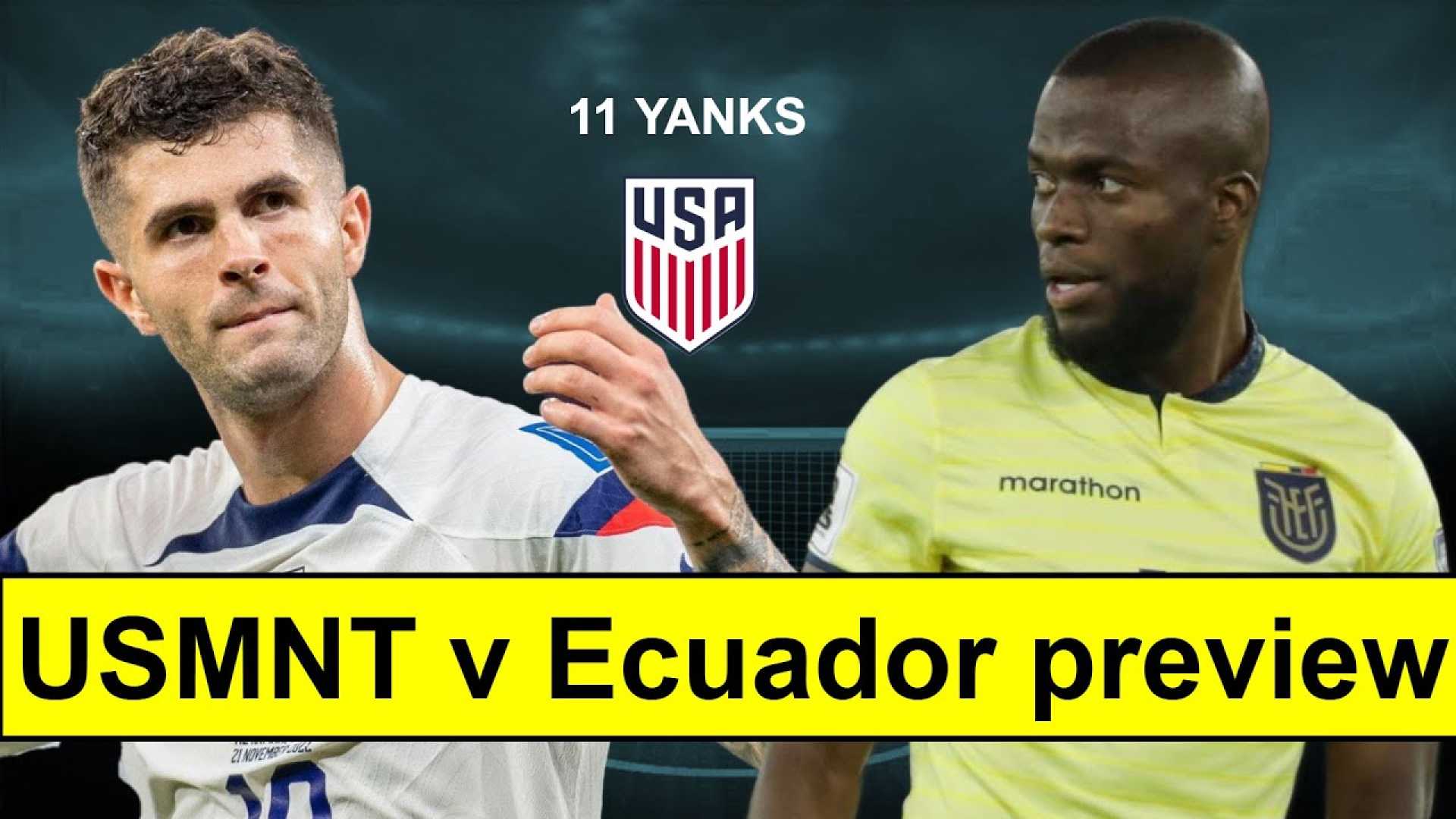 Usmnt Ecuador Soccer Match