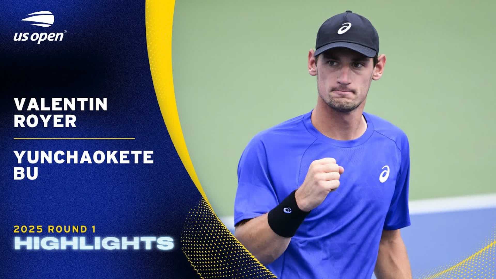 Valentin Royer Tennis Match