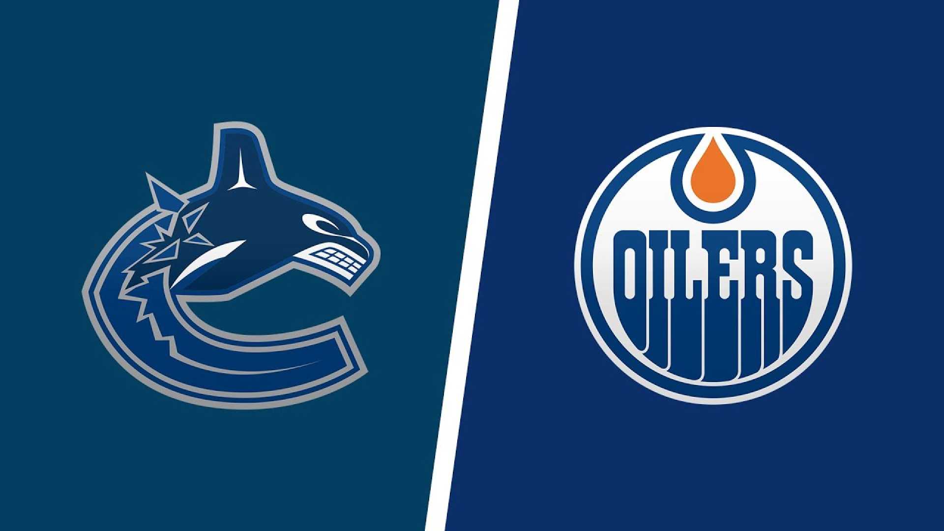 Vancouver Canucks Edmonton Oilers Hockey