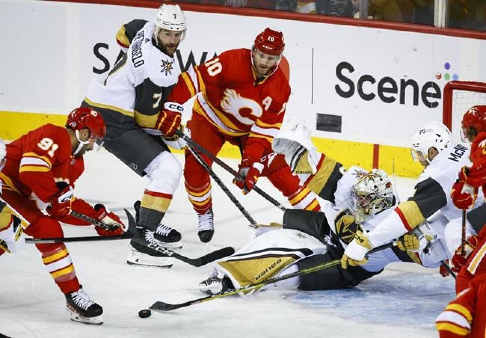 Vegas Golden Knights Calgary Flames Game