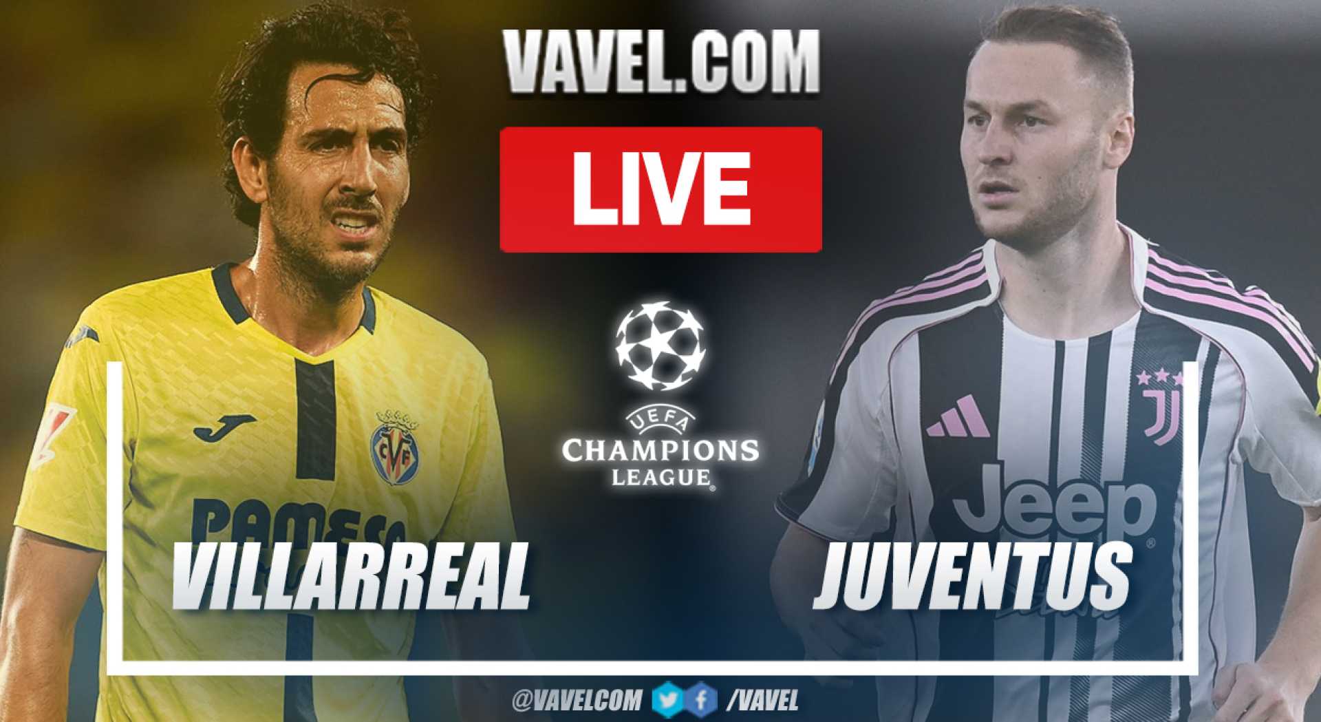 Villarreal Vs Juventus Champions League