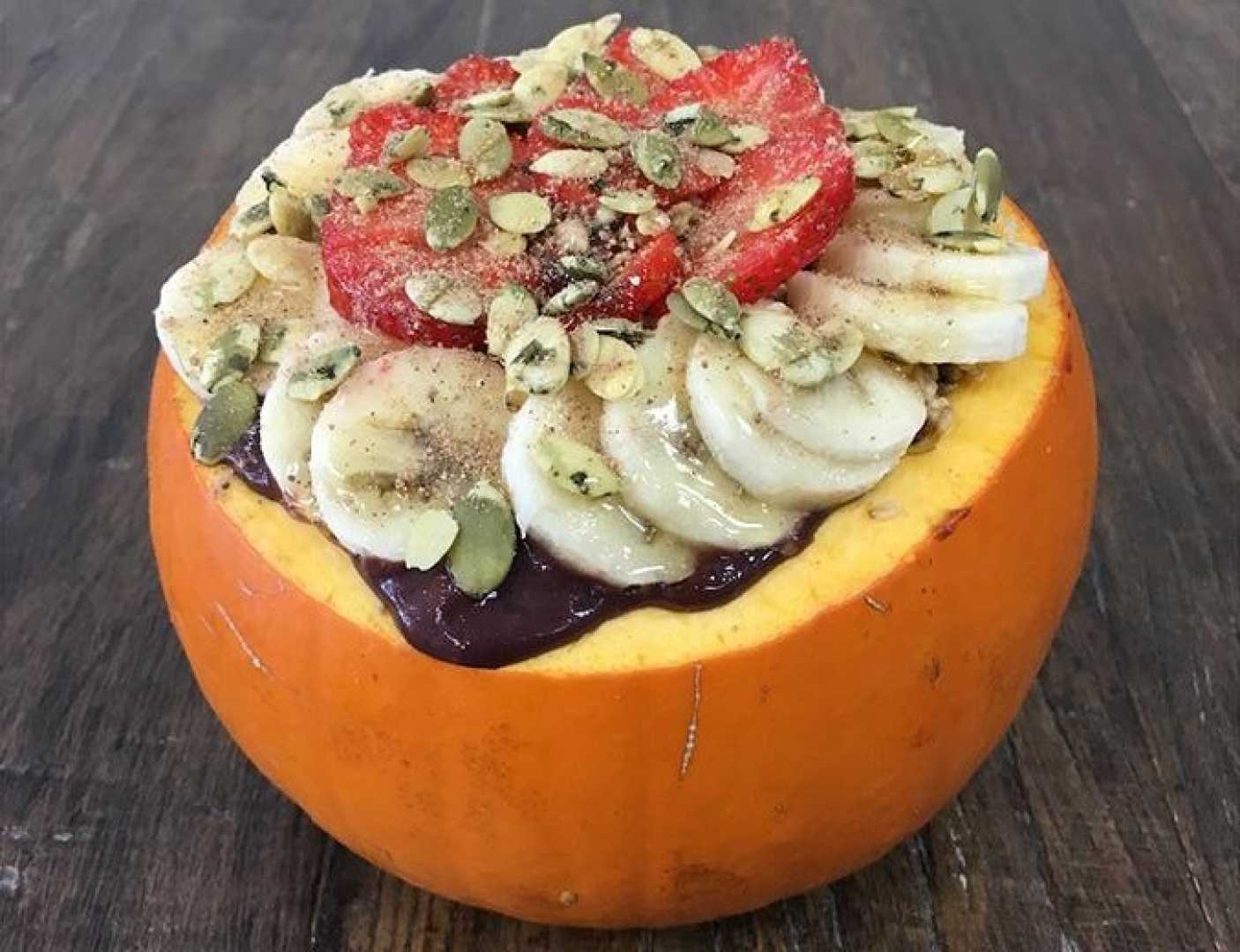 Vitality Bowls Pumpkin Treats Menu