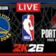 Warriors Blazers Nba Preseason Matchup