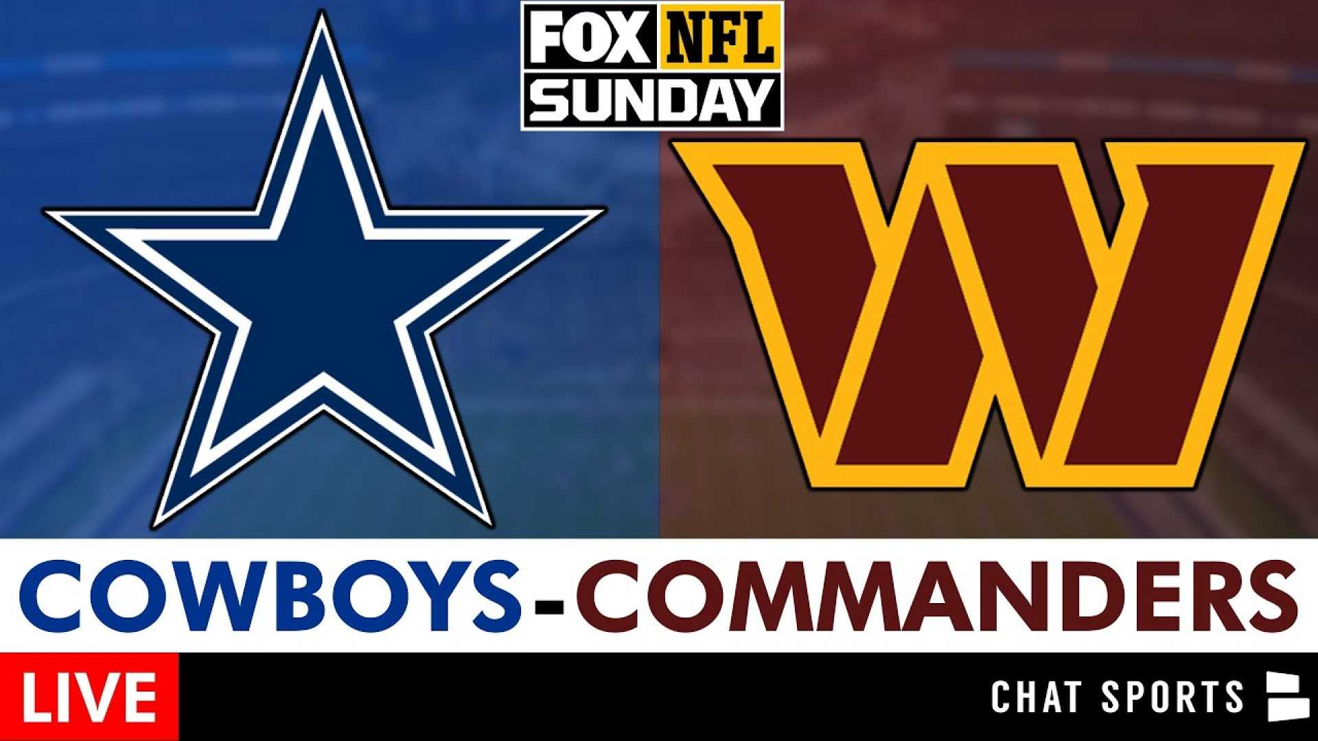 Washington Commanders Dallas Cowboys Nfl Game