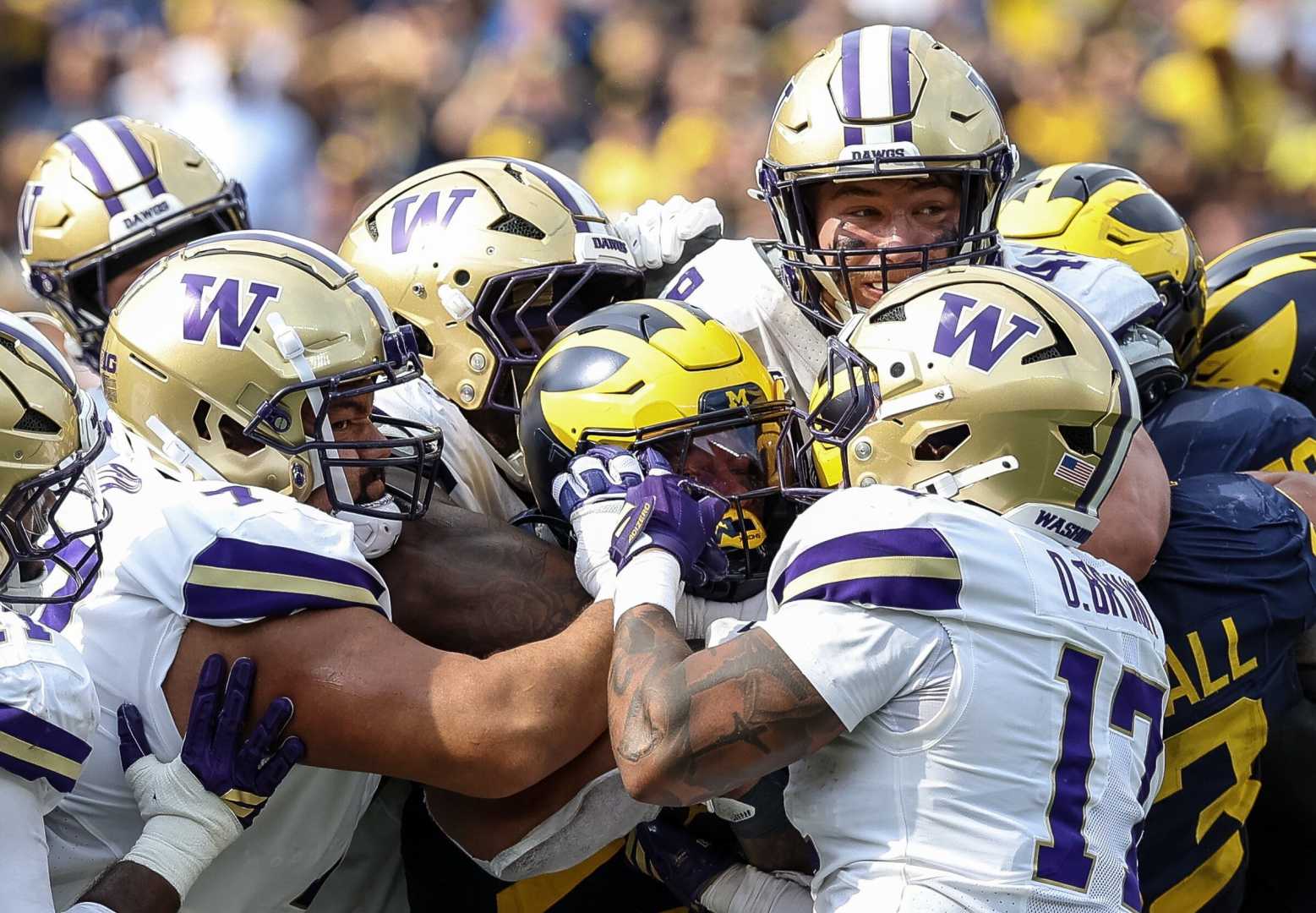 Washington Huskies Illinois Football Game