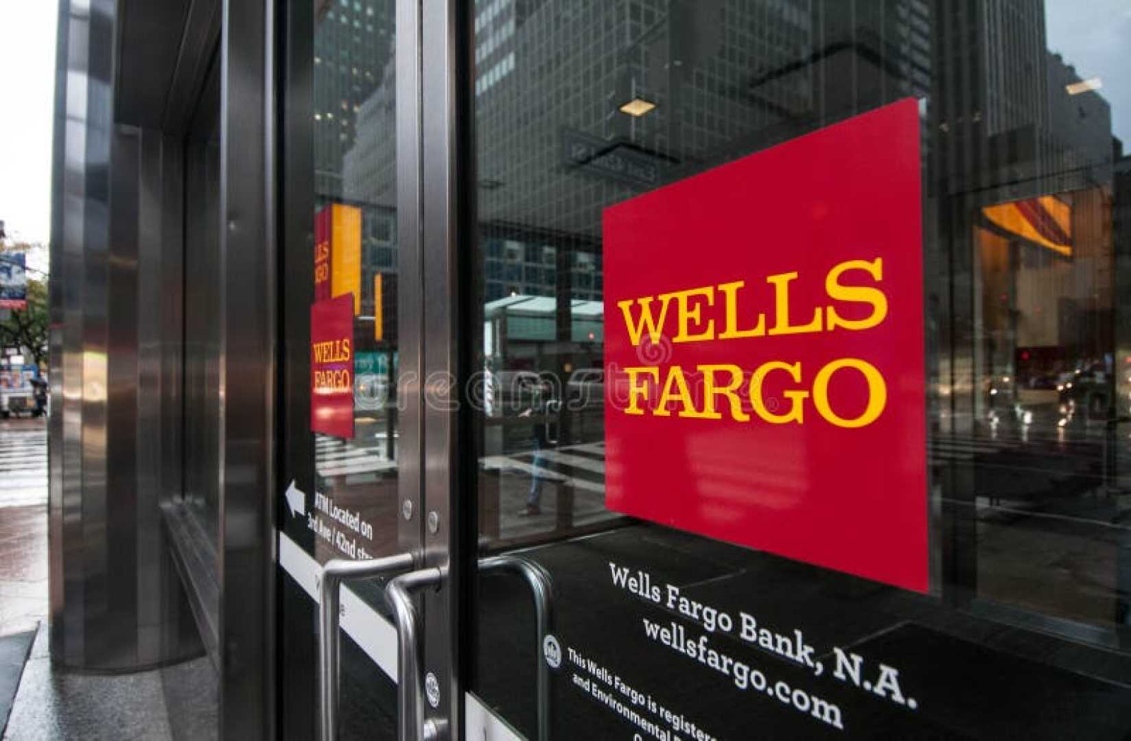Wells Fargo Bank Manhattan Sign