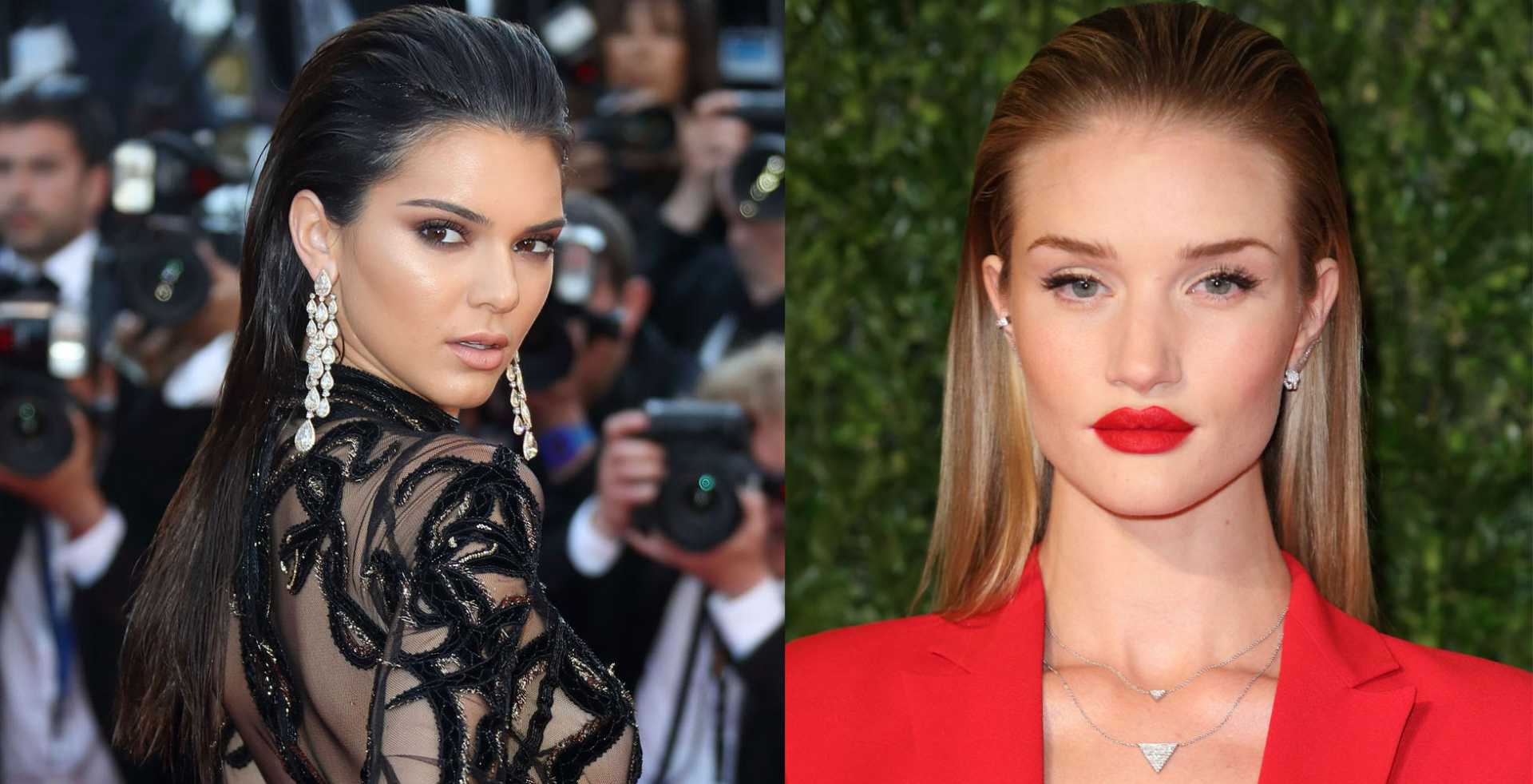 Wet Hair Fashion Celebrities