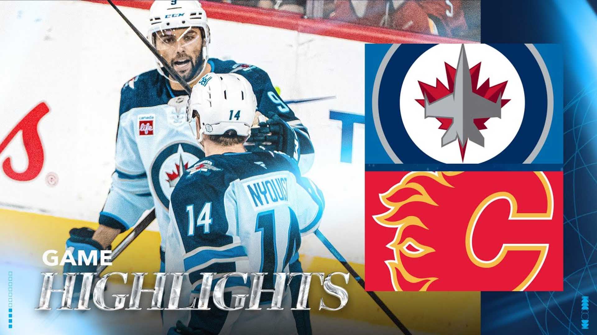 Winnipeg Jets Vs Calgary Flames Hockey
