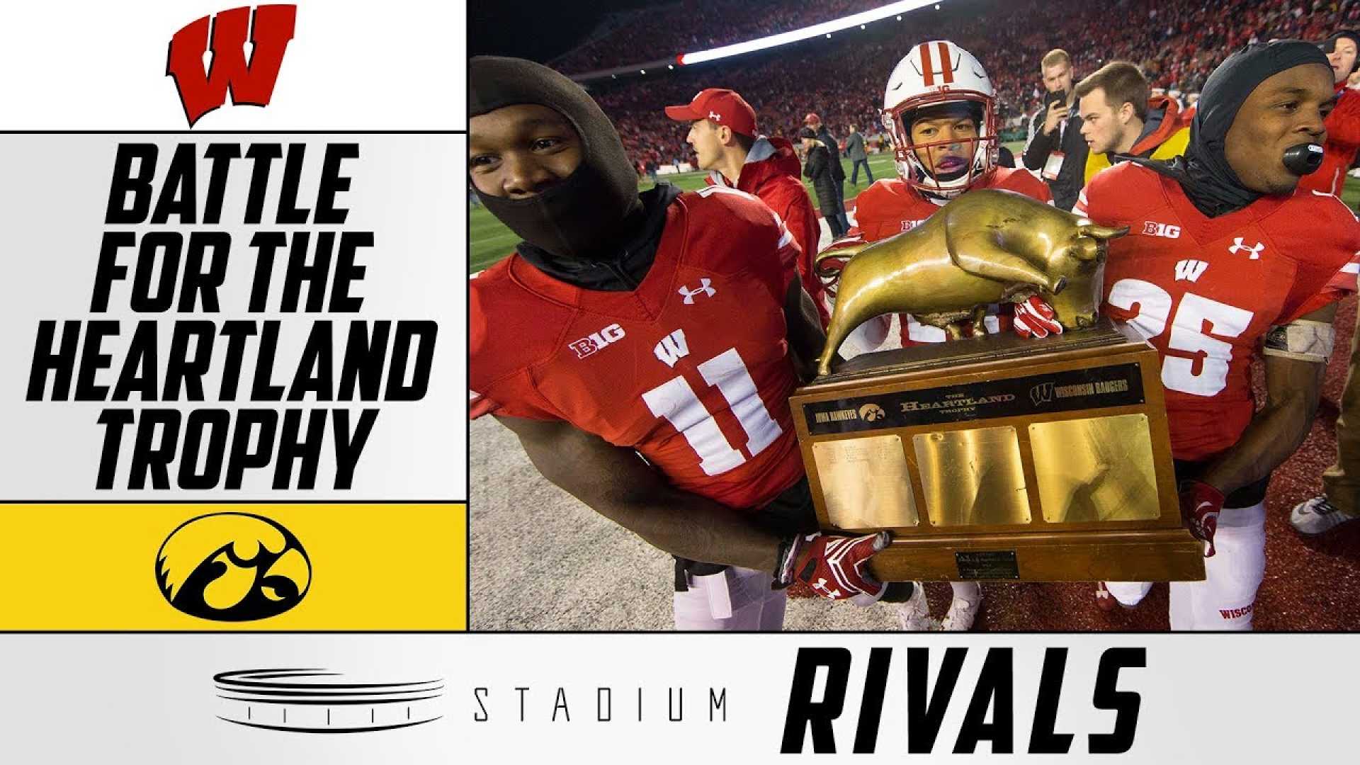 Wisconsin Iowa Football Rivalry