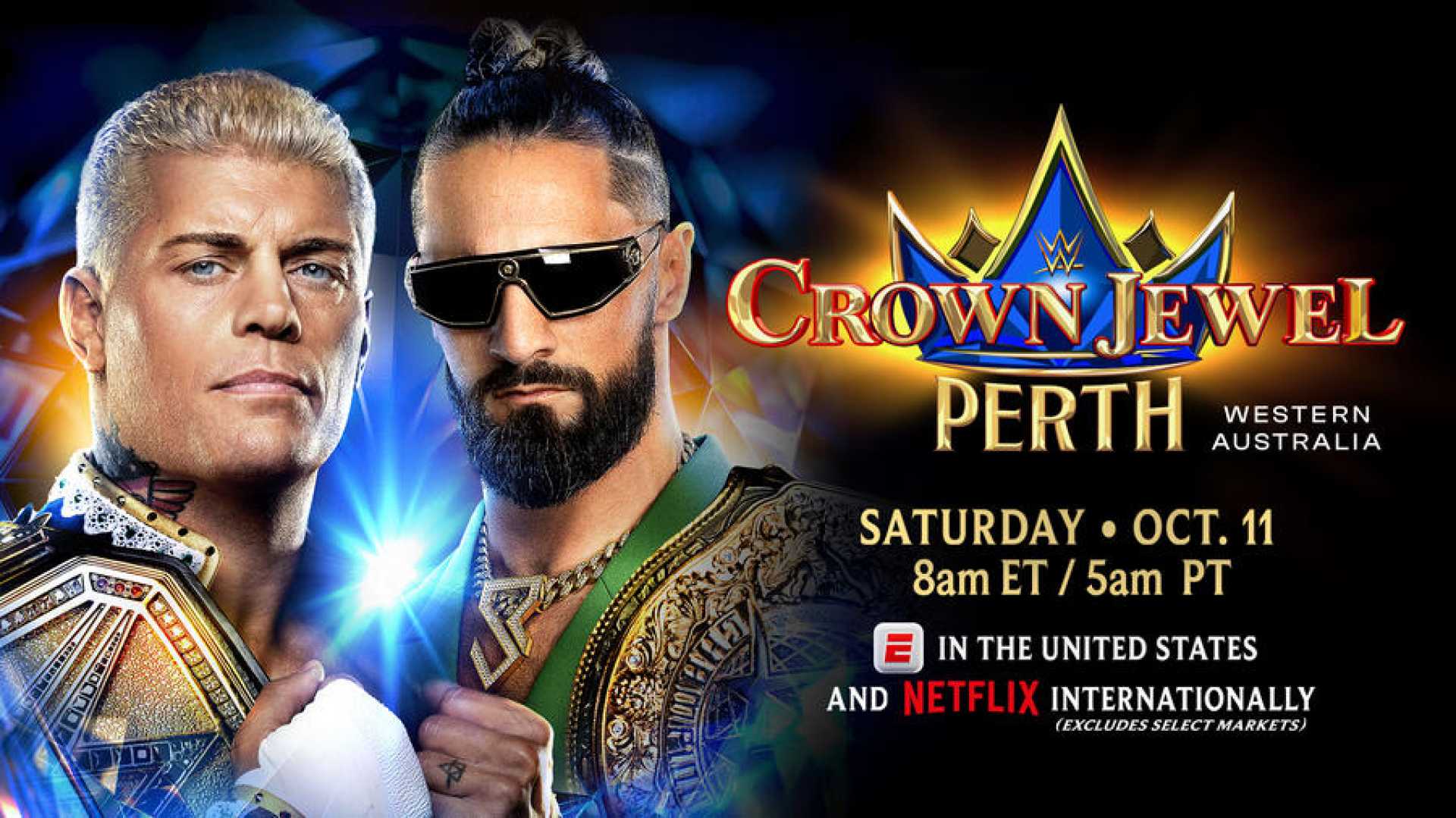 Wwe Crown Jewel Championship Matches In Perth