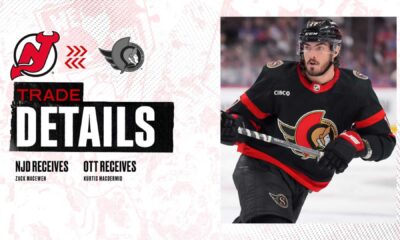 Zack Macewen Hockey Trade News