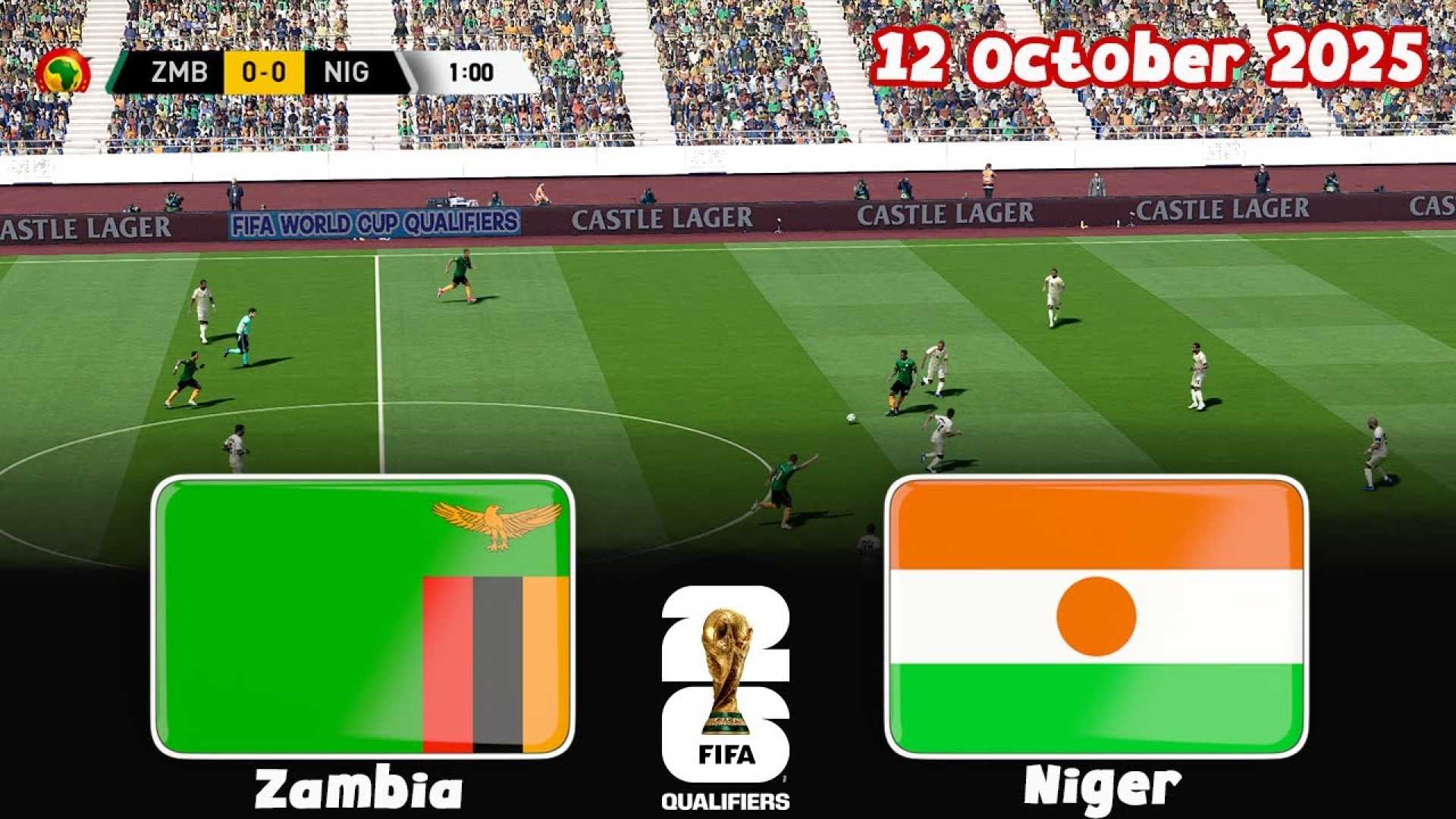 Zambia Niger World Cup Qualifier 2025