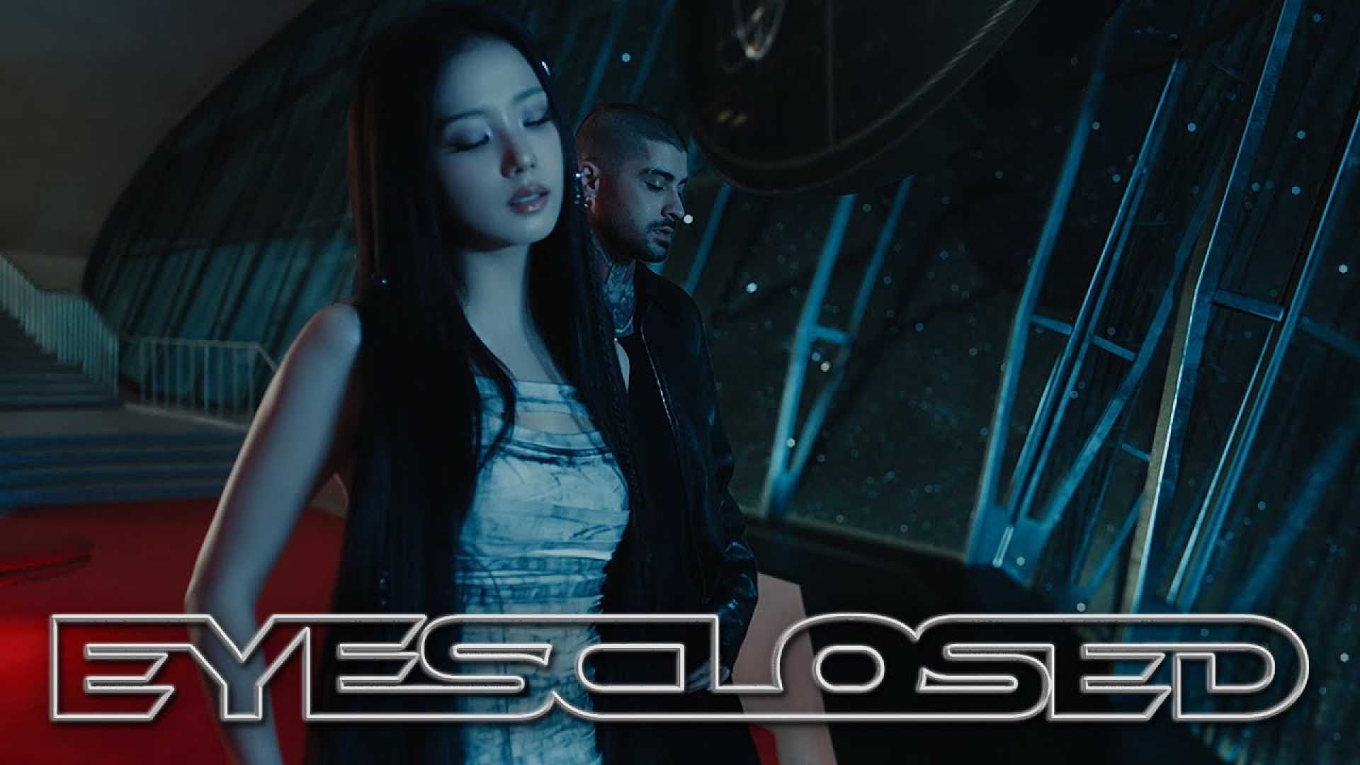 Zayn Malik Jisoo Eyes Closed Music Video