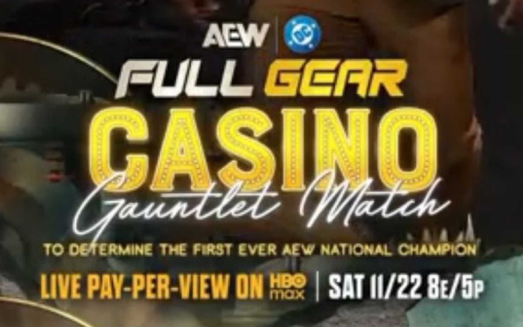 Aew National Championship Casino Gauntlet Match