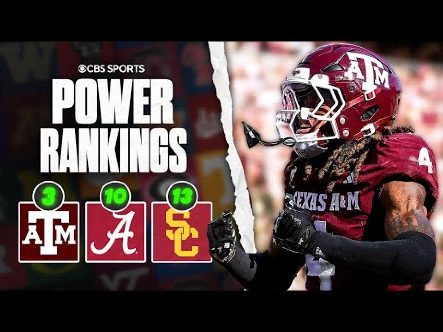 Alabama Football Team Rankings
