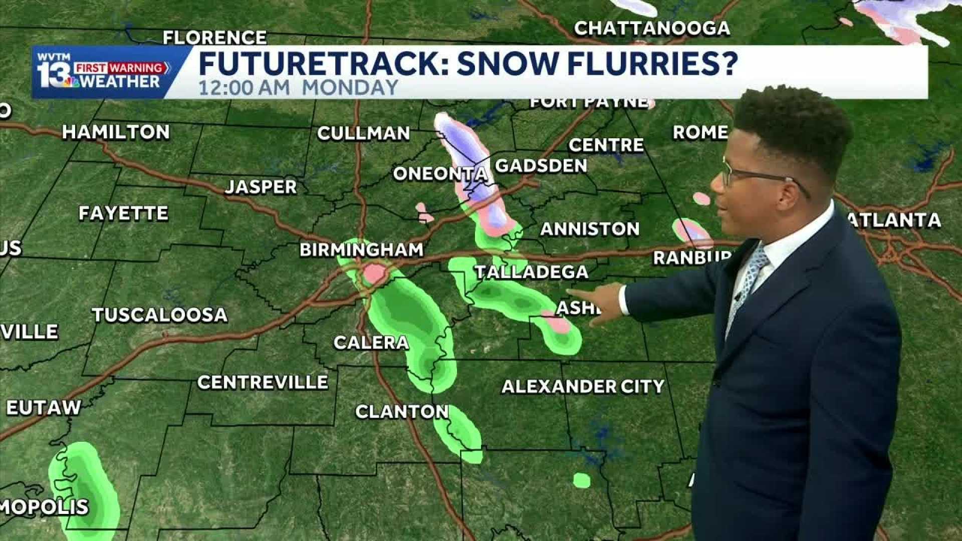 Alabama Snow Forecast