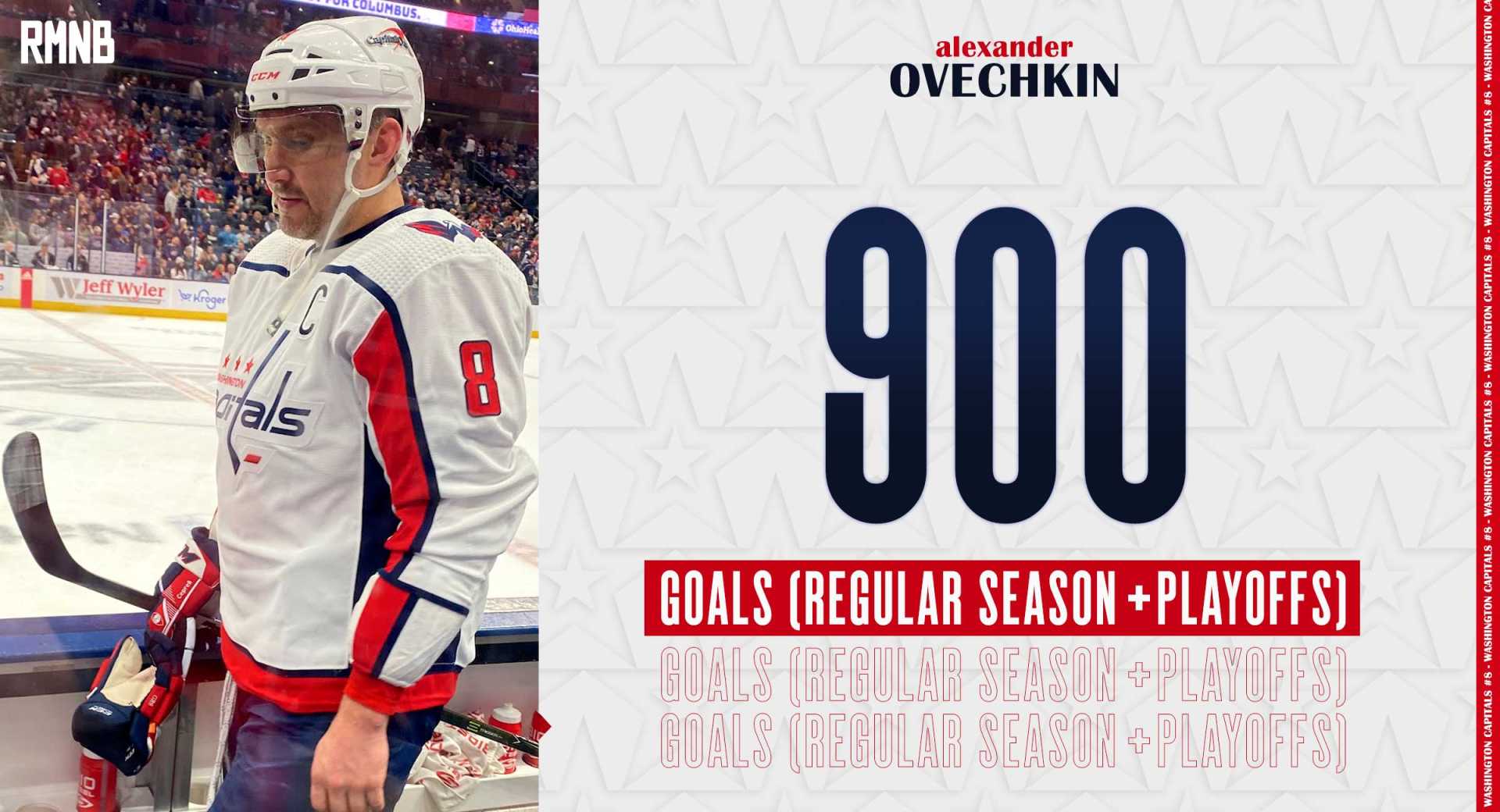Alex Ovechkin Scores 900th Goal