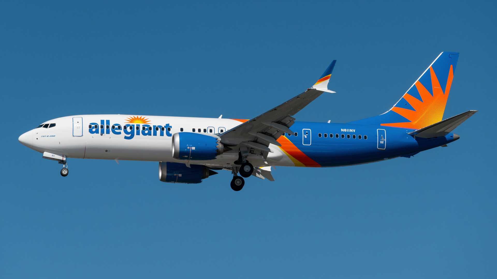 Allegiant Air 737 8 200 Aircraft