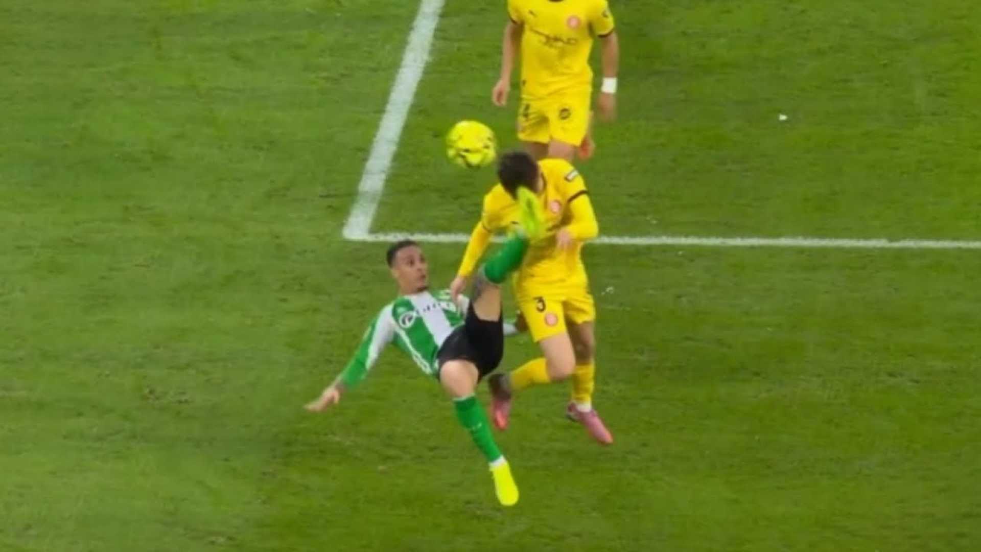 Antony Betis Red Card Girona