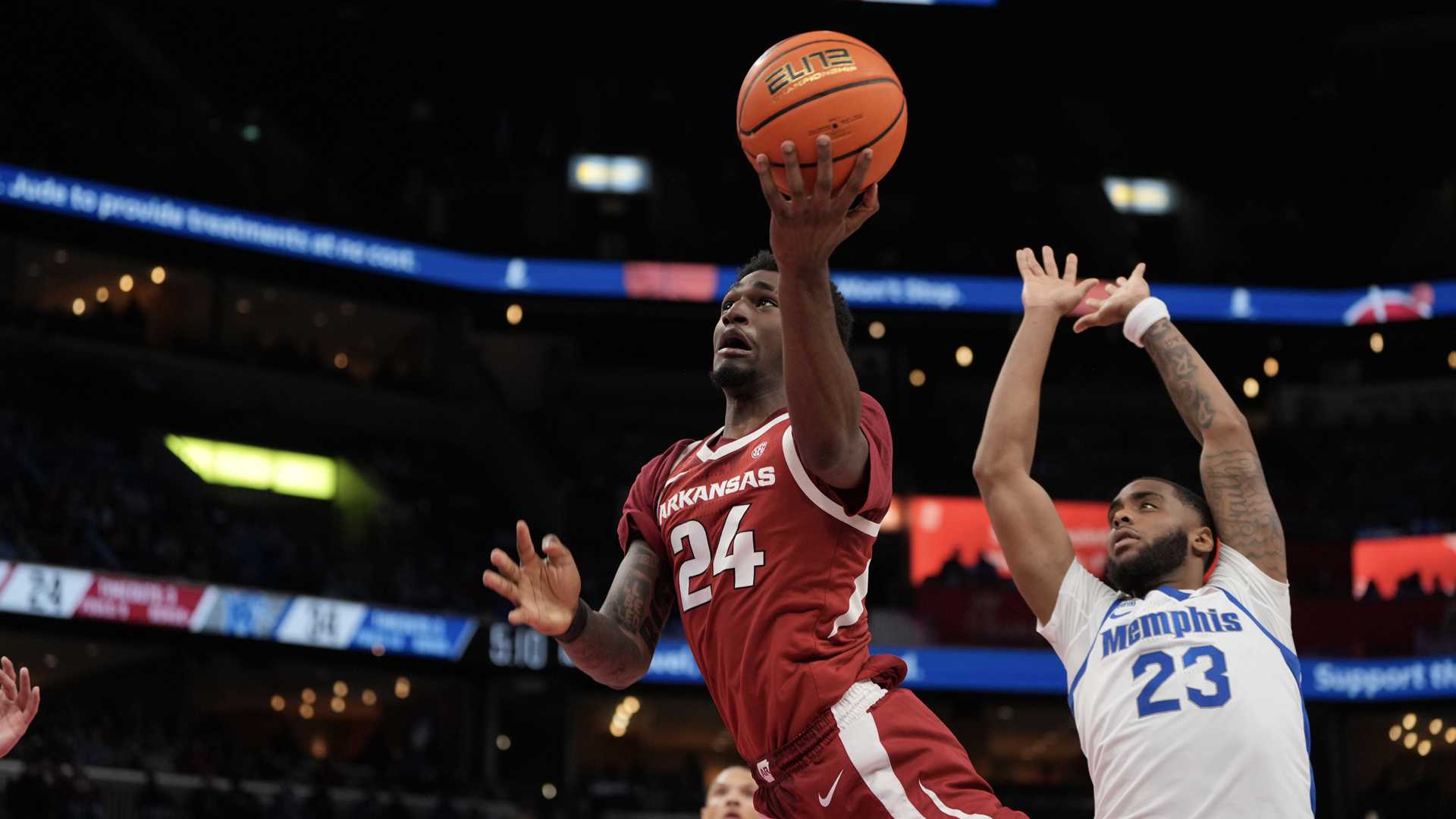 Arkansas Razorbacks Winthrop Eagles Basketball Game