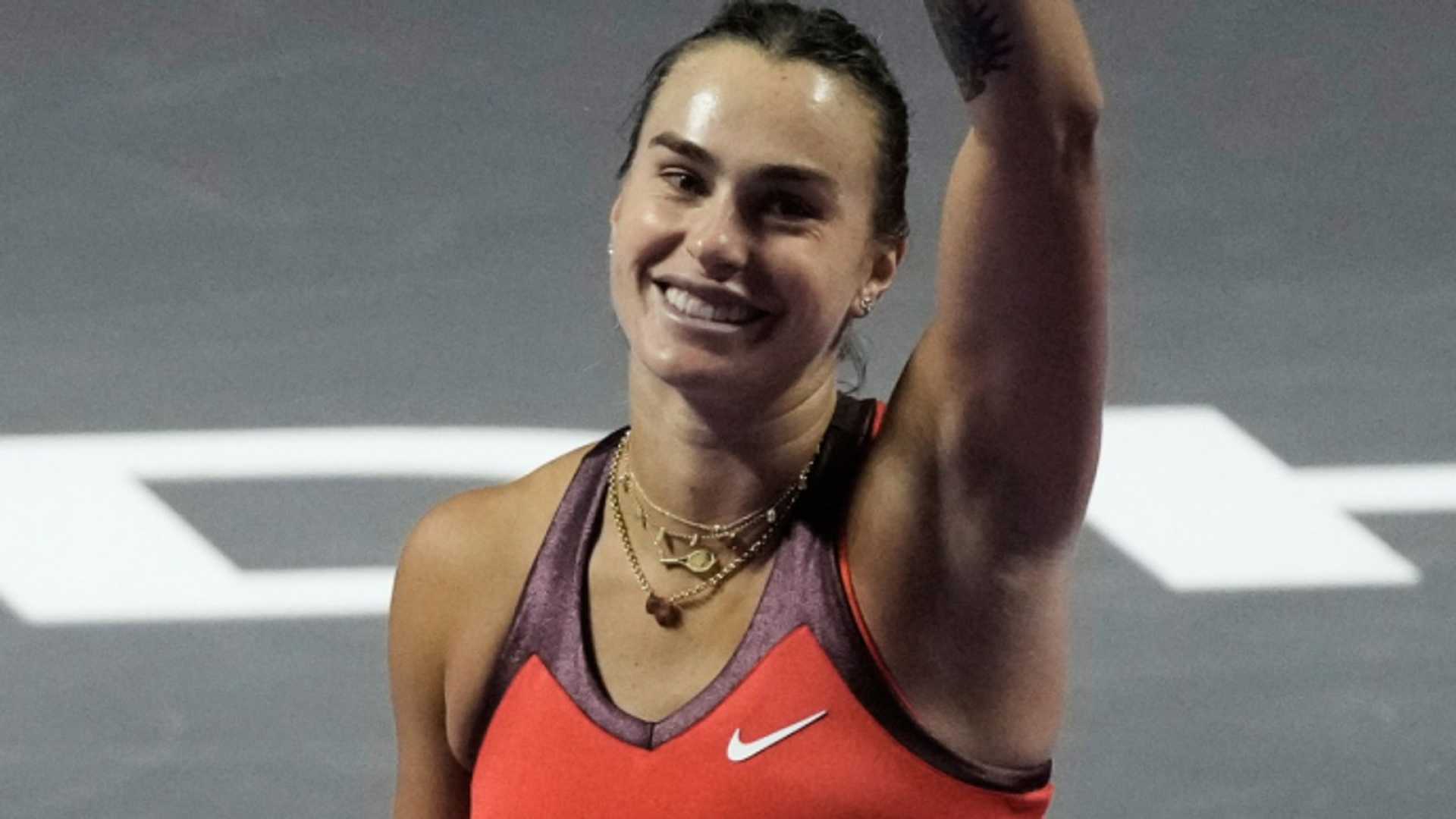 Aryna Sabalenka Wta Semi Final Match