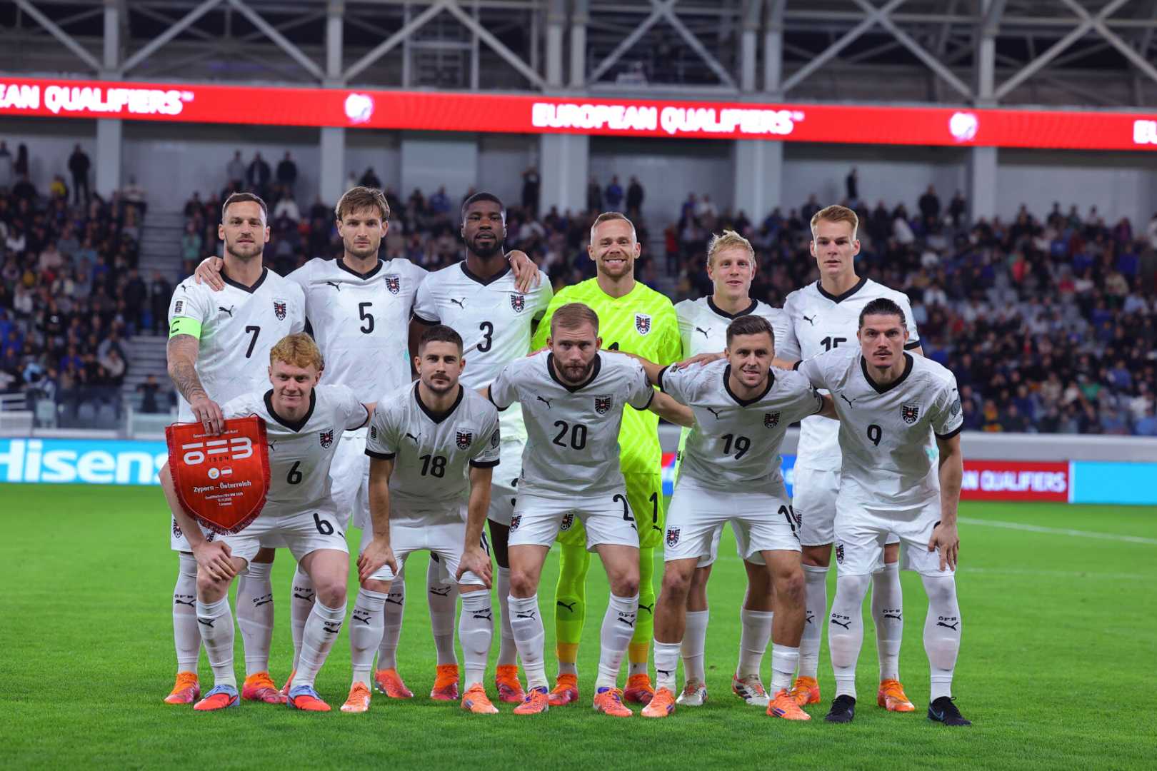 Austria Cyprus World Cup Qualifying Match