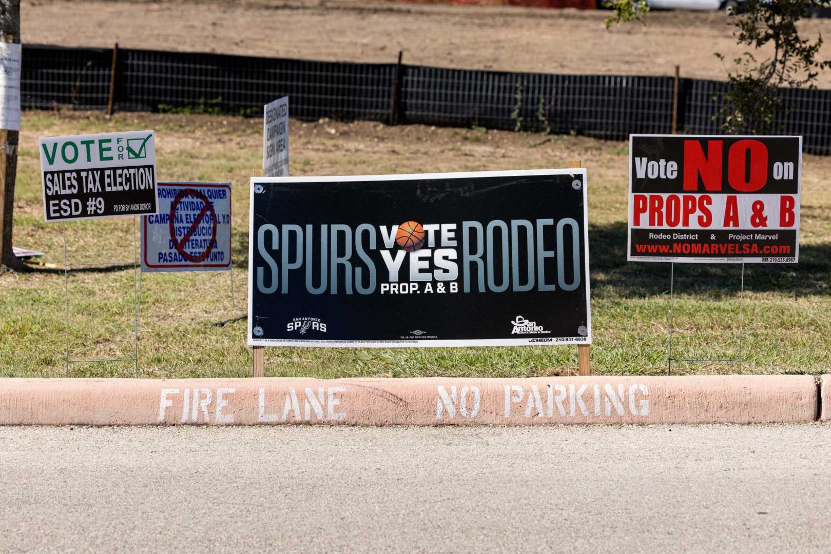 Bexar County Spurs Arena Election Results