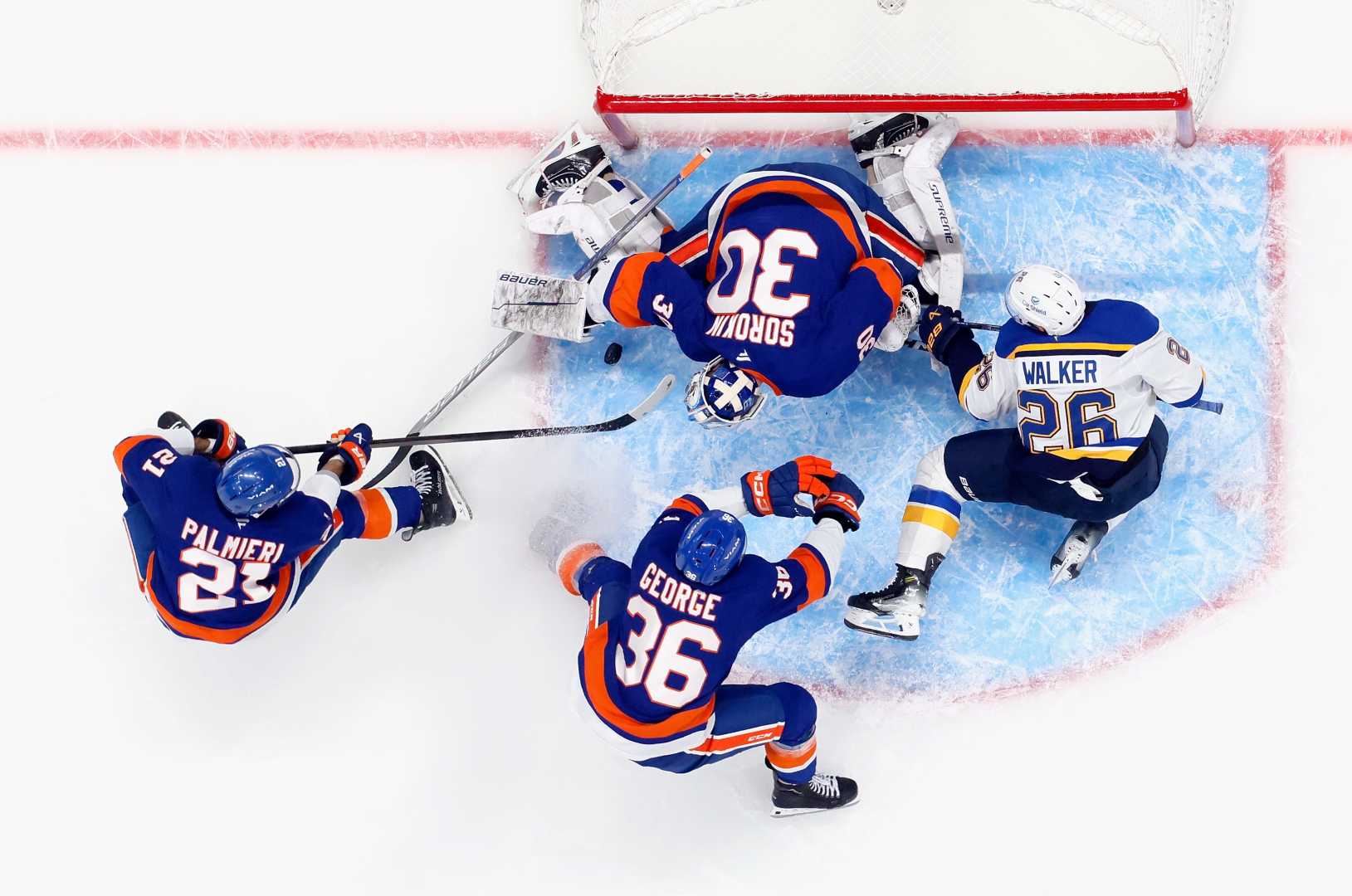 Blues Vs Islanders Hockey Game