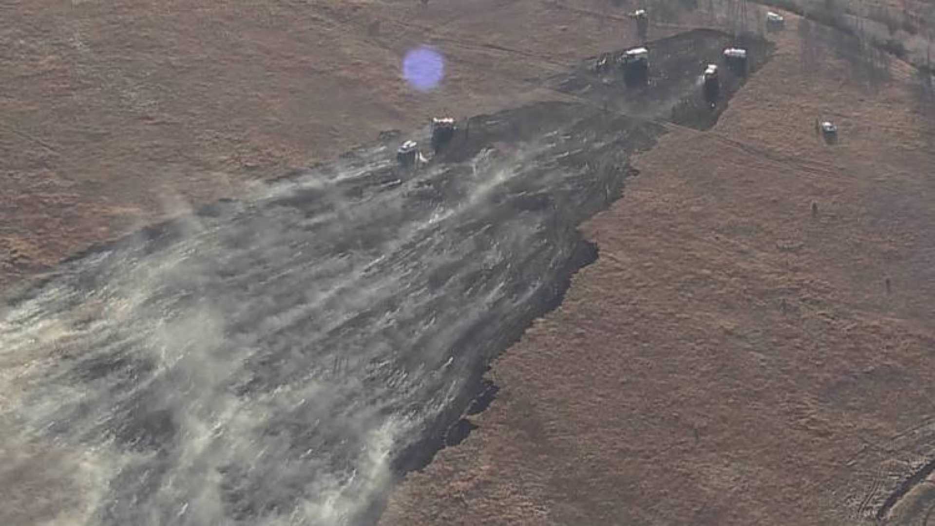 Boulder County Grass Fire Response