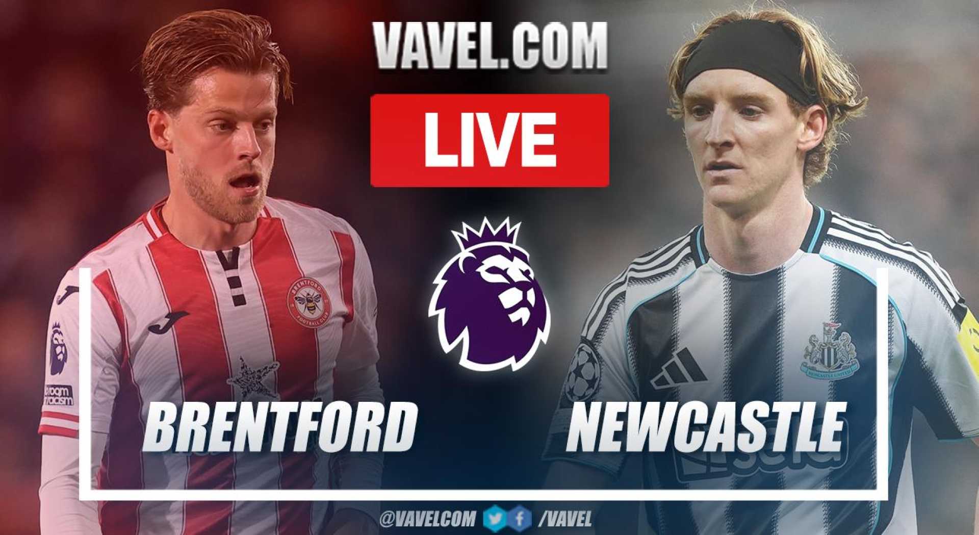 Brentford Vs Newcastle Premier League Match