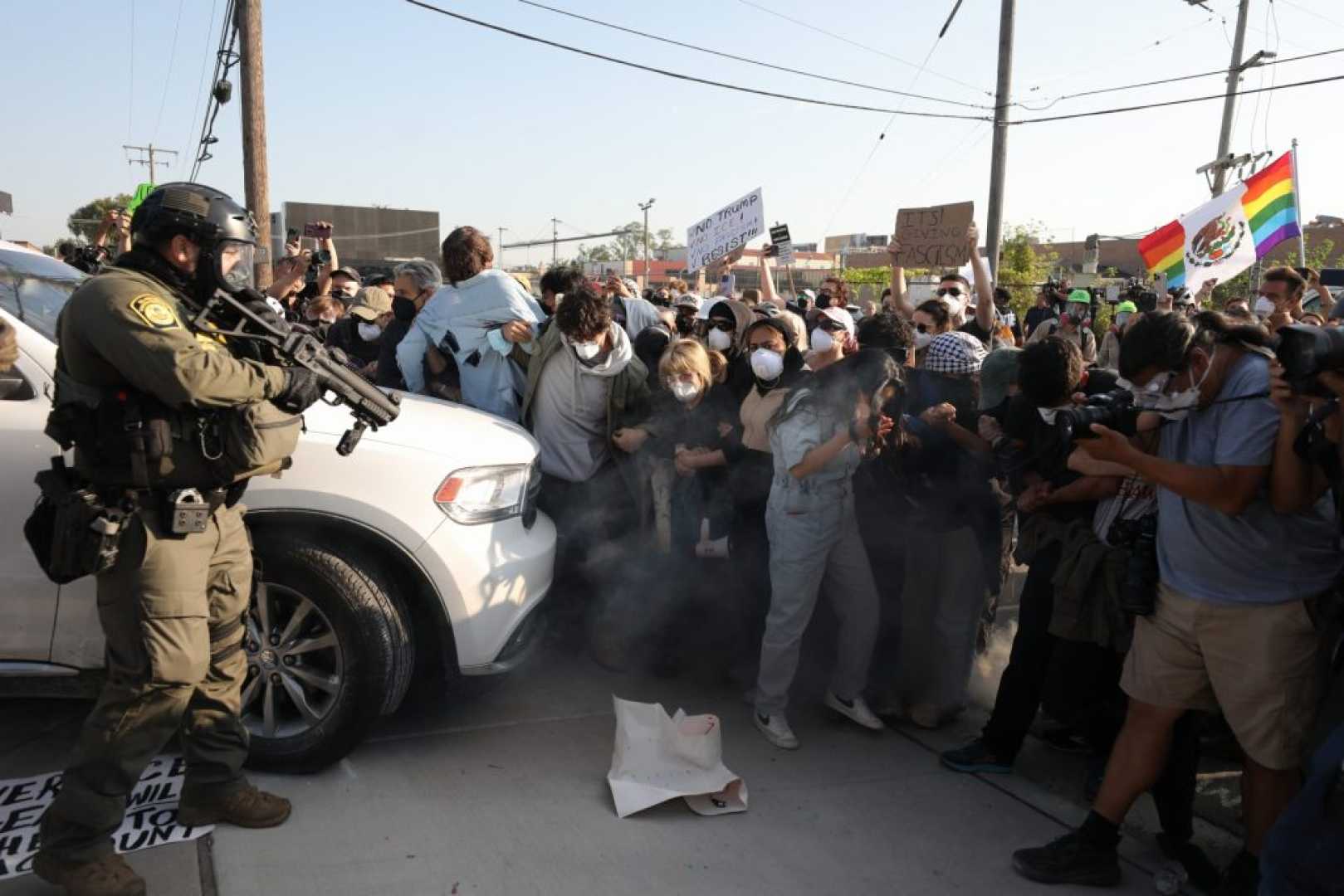 Broadview Ice Facility Protest