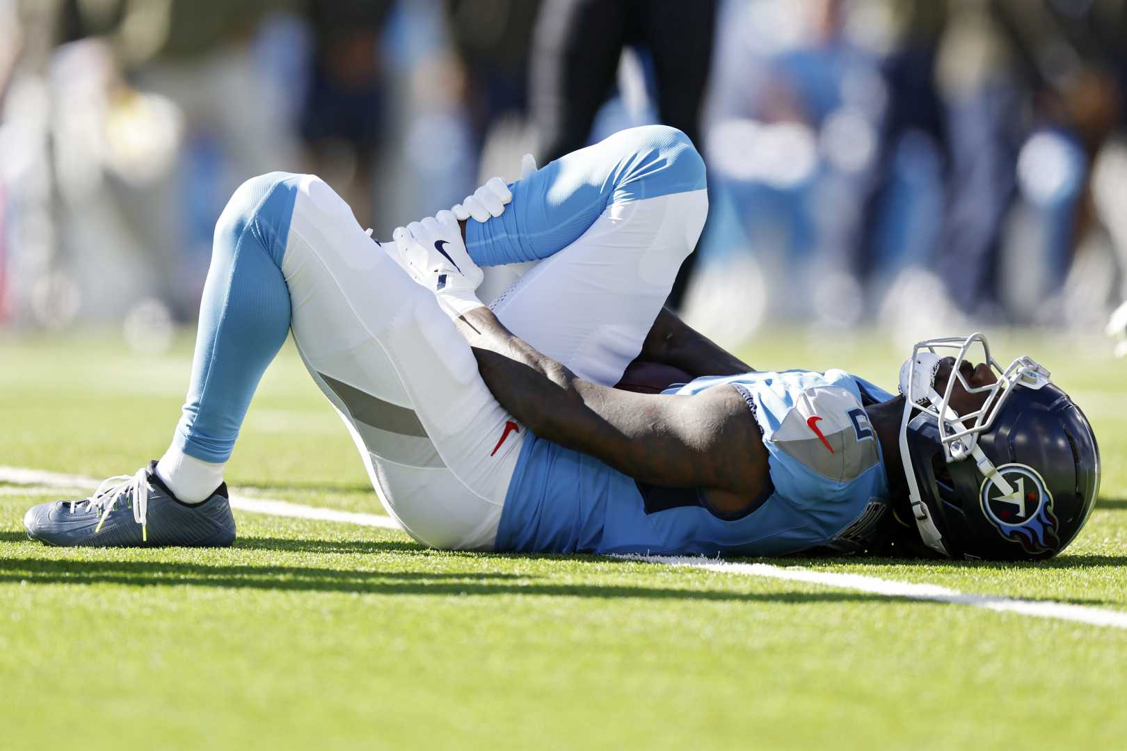 Calvin Ridley Injury Titans Football