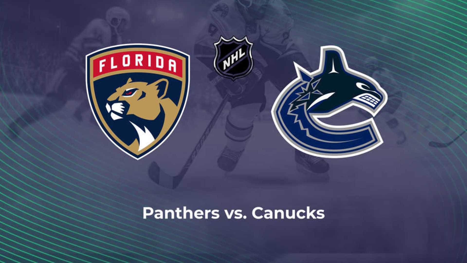 Canucks Panthers Nhl Matchup November 2025
