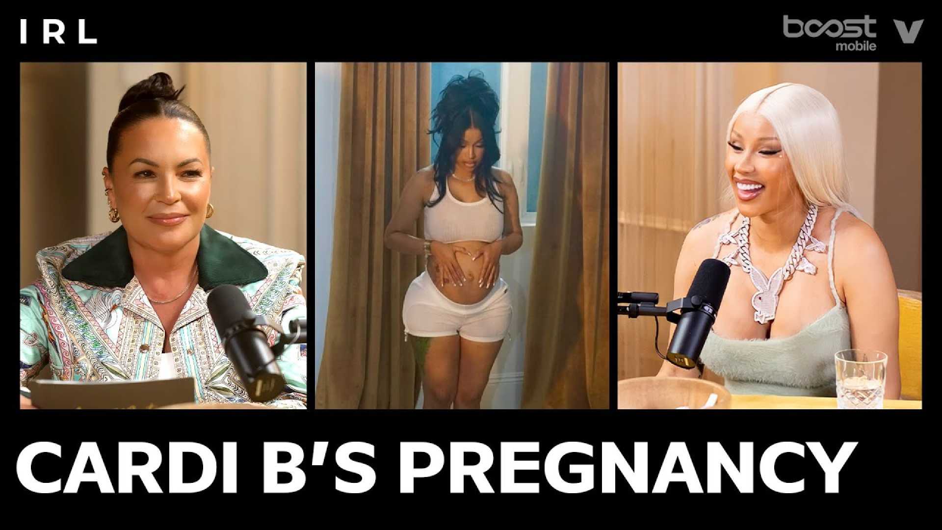 Cardi B Stefon Diggs Baby Announcement