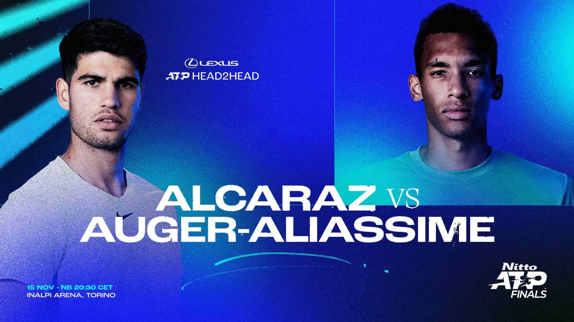 Carlos Alcaraz Felix Auger Aliassime Atp Finals