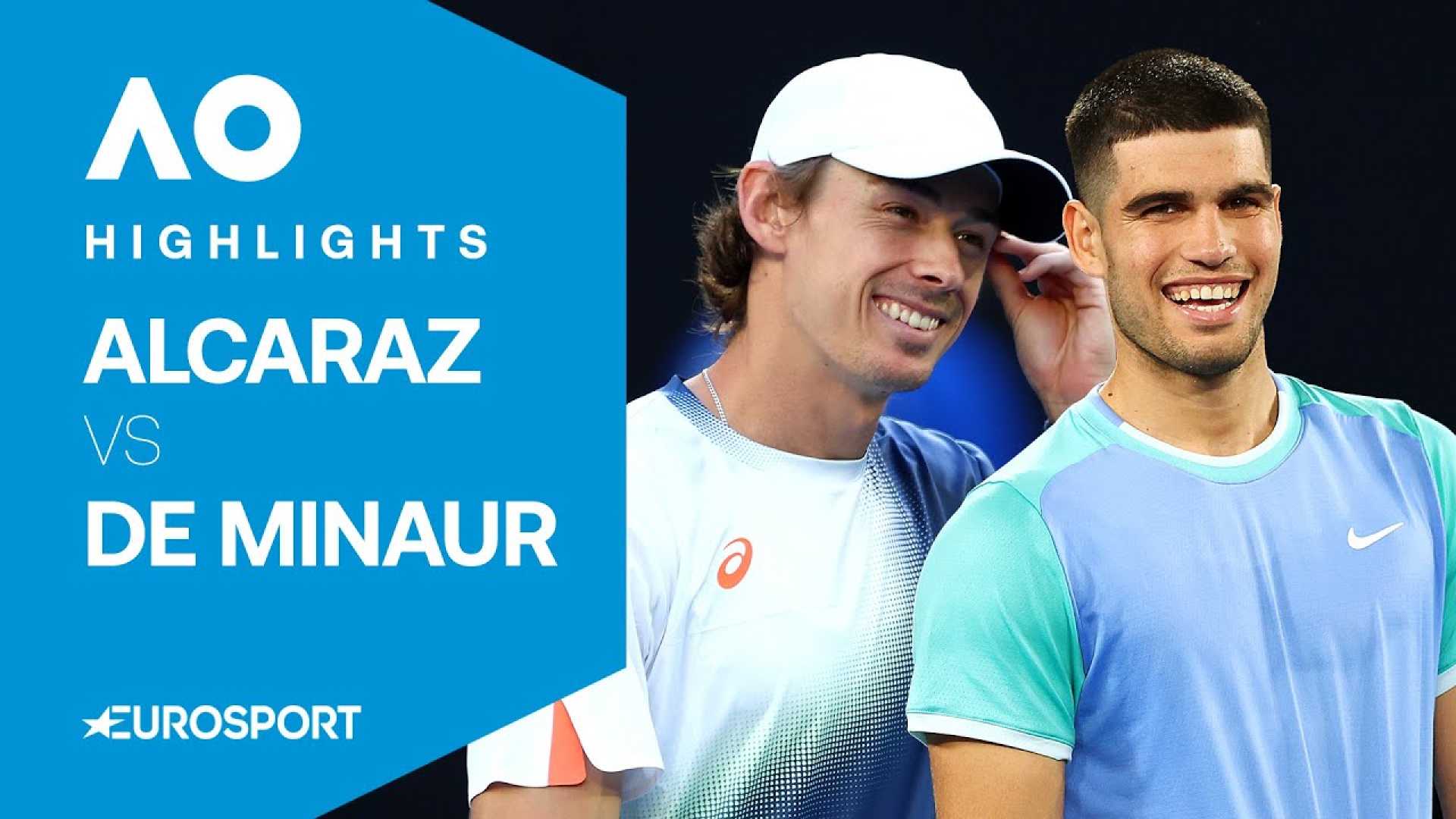 Carlos Alcaraz Vs Alex De Minaur Match