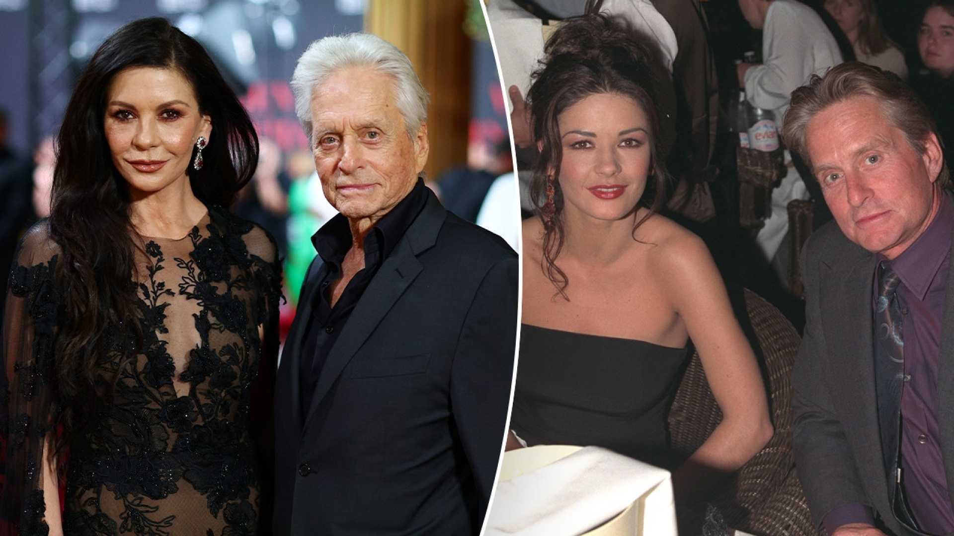 Catherine Zeta Jones Michael Douglas Anniversary Celebration