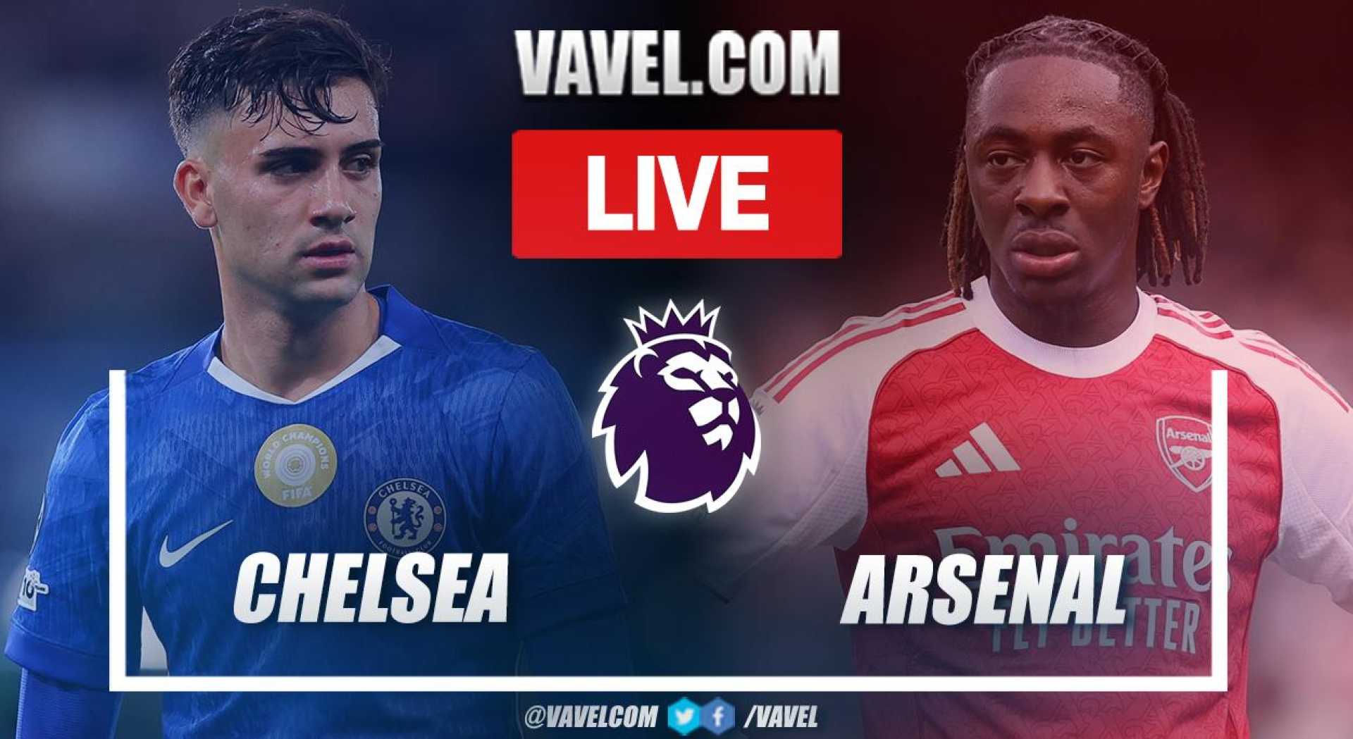 Chelsea Arsenal Premier League Match November 2025