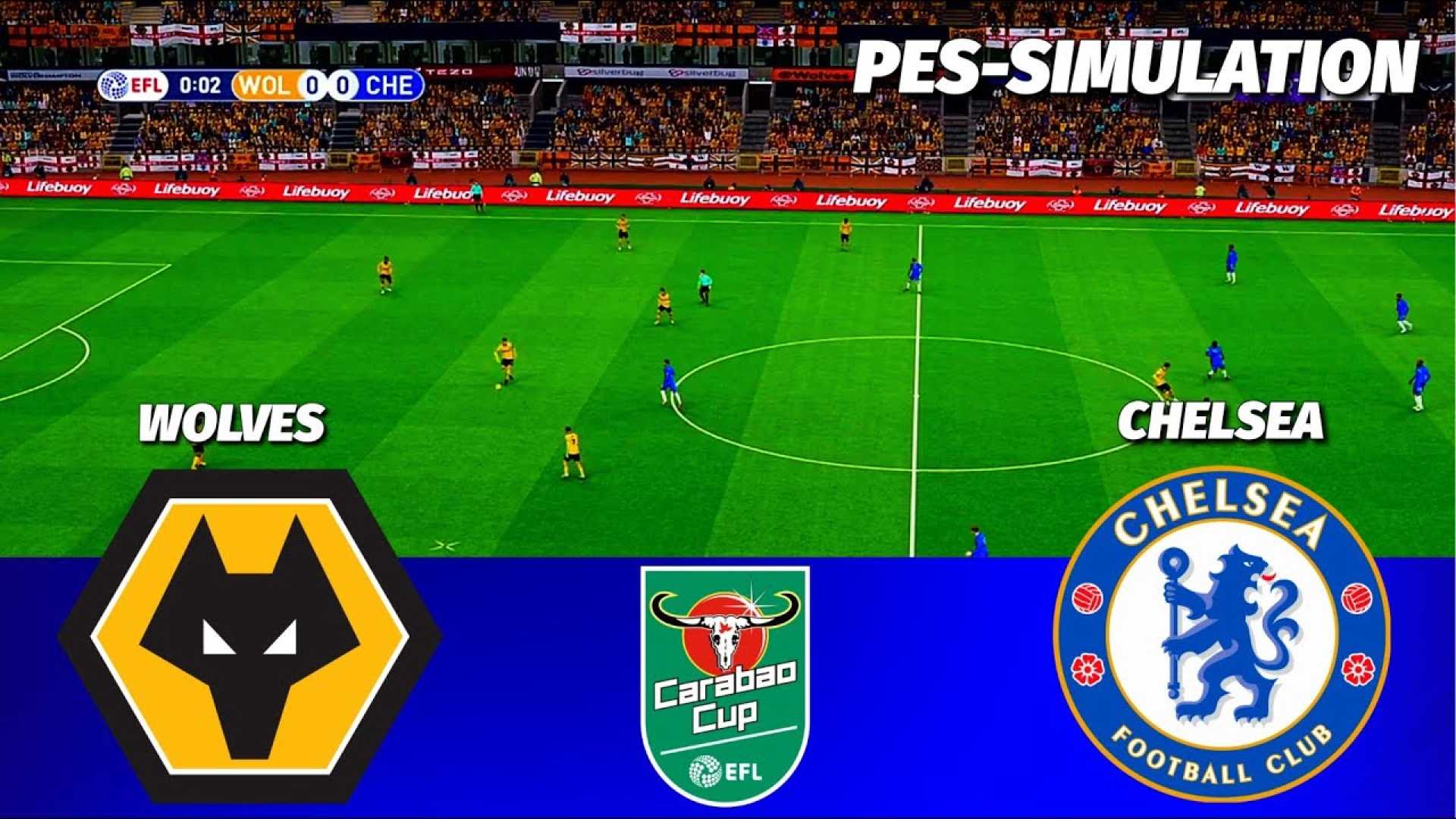 Chelsea Vs Wolves Carabao Cup 2025