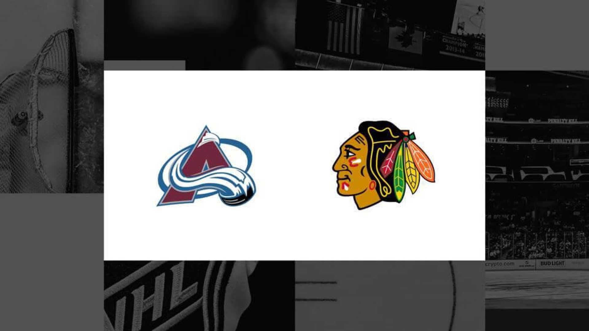 Chicago Blackhawks Vs Colorado Avalanche Game