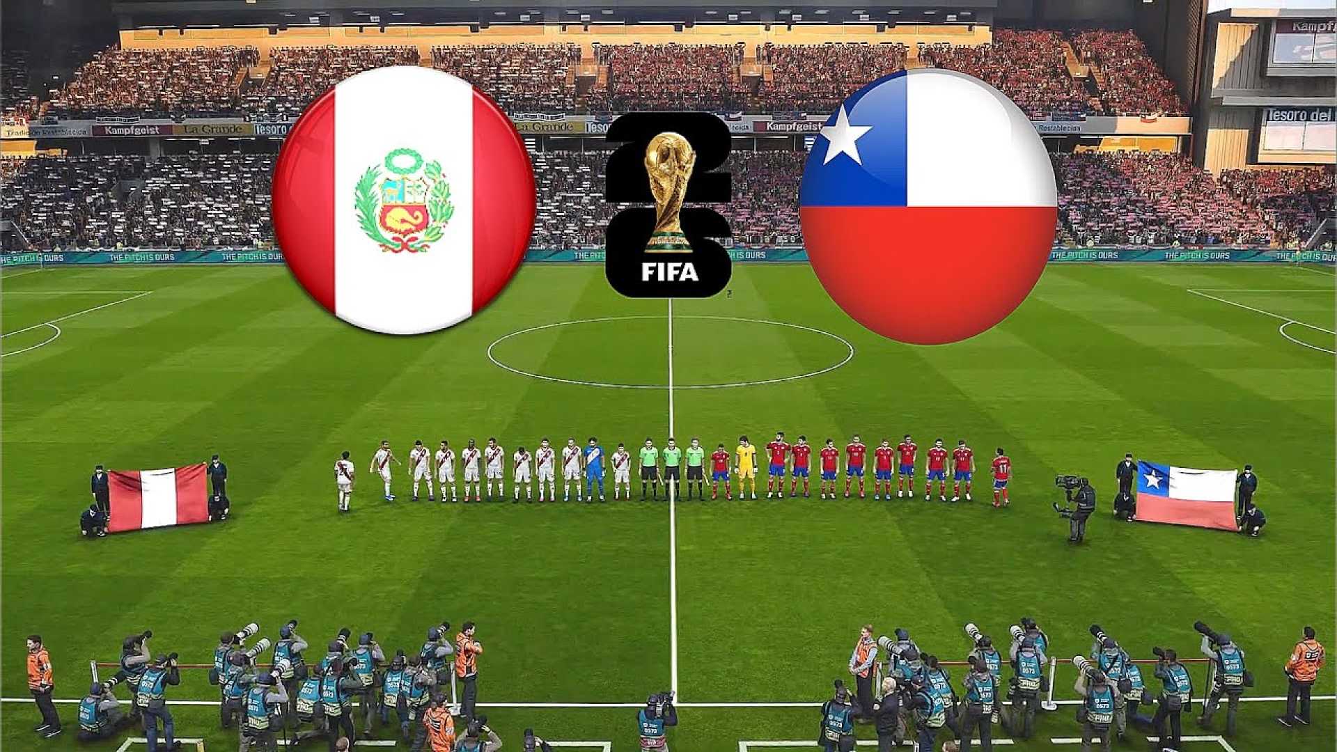 Chile Vs Peru Soccer Match