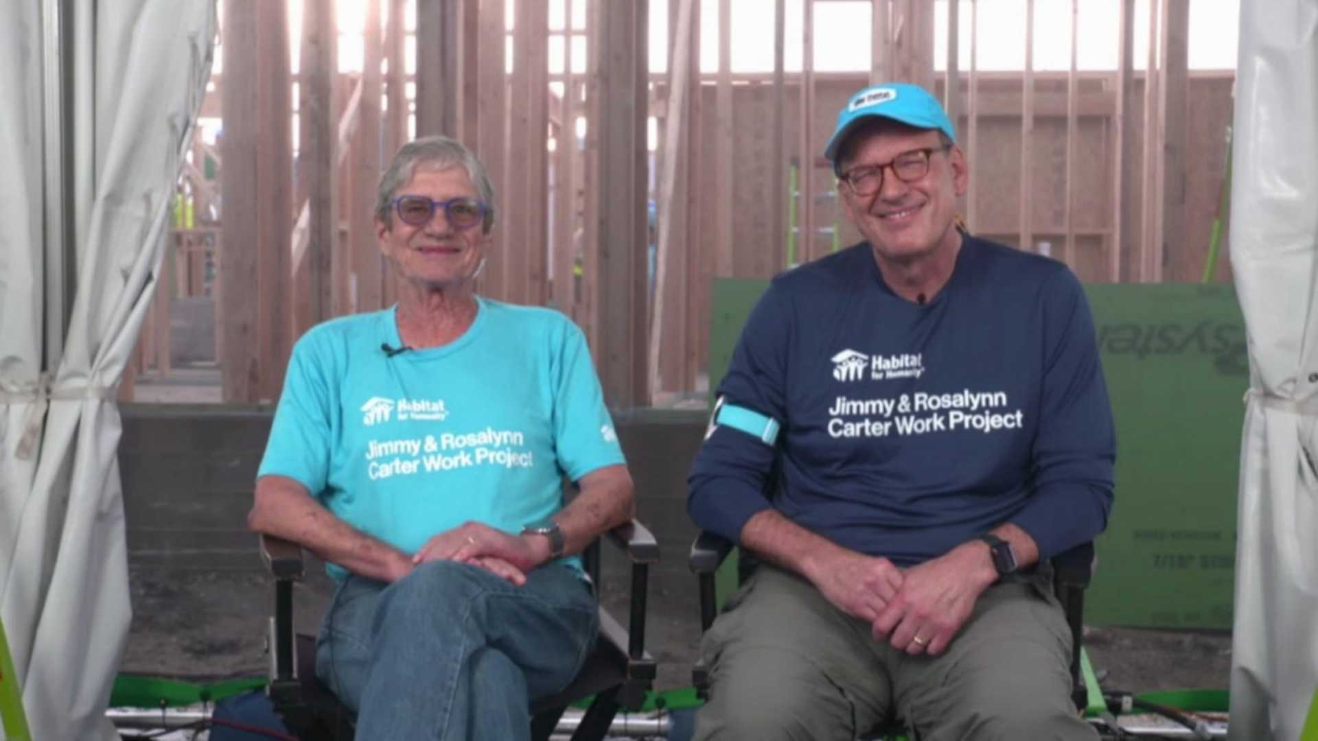 Chip Carter Habitat For Humanity Project