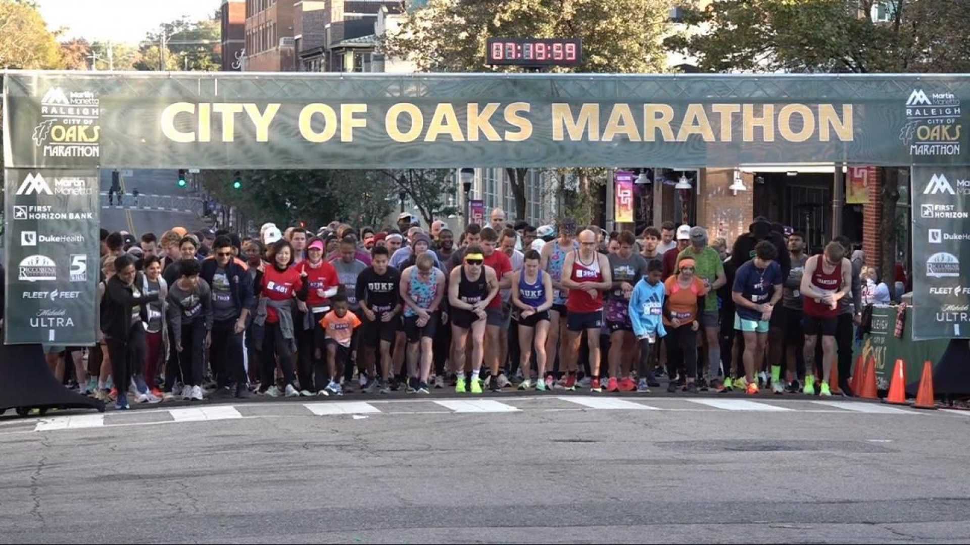 City Of Oaks Marathon Raleigh