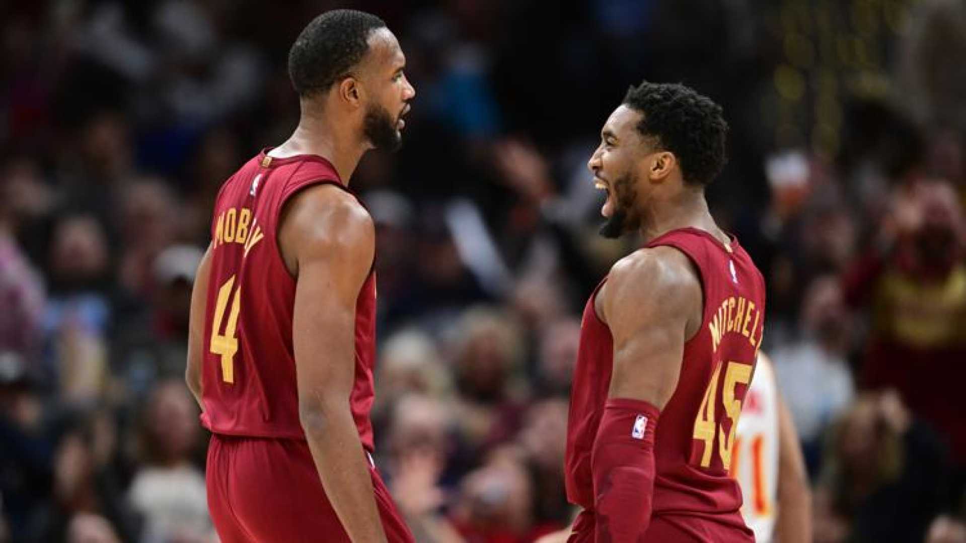 Cleveland Cavaliers Donovan Mitchell Evan Mobley