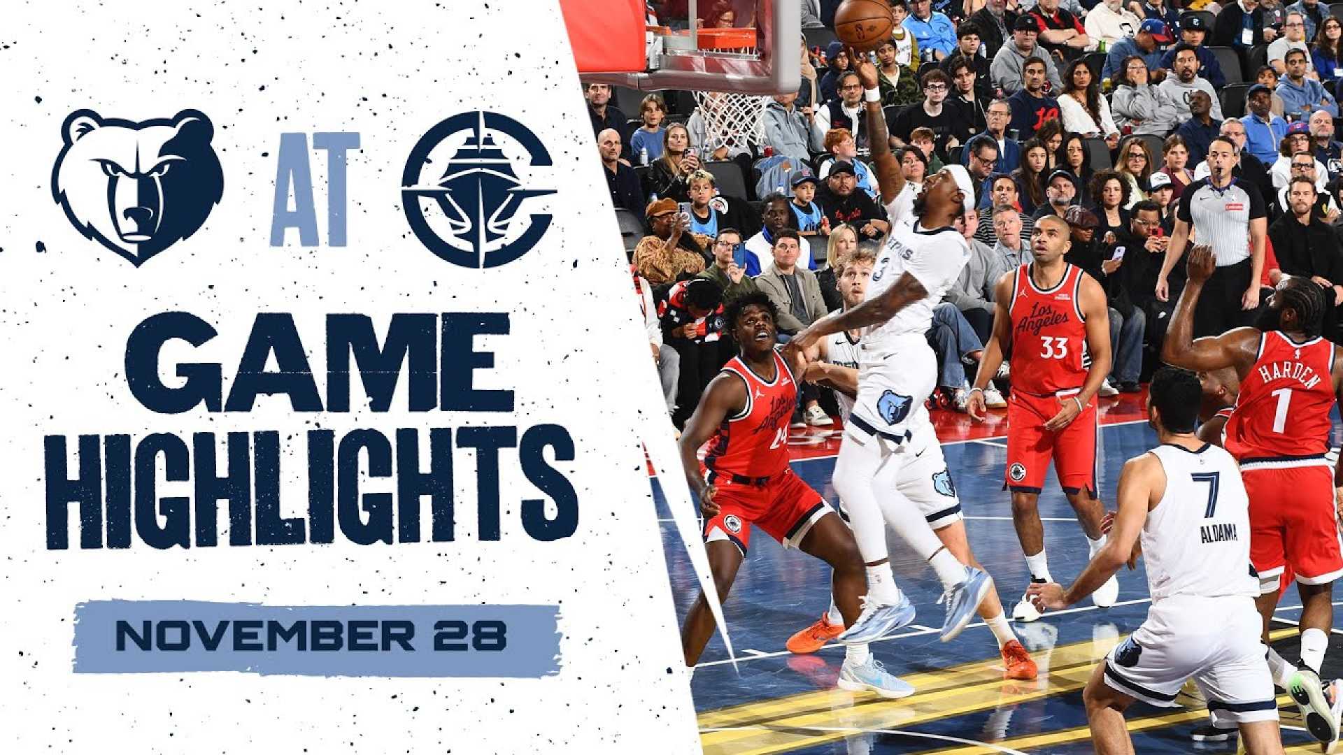 Clippers Vs Grizzlies Game Highlights