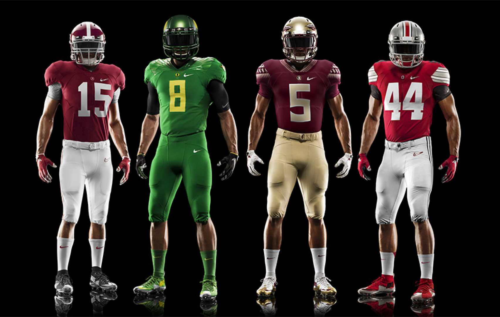 College Football Playoff Uniforms